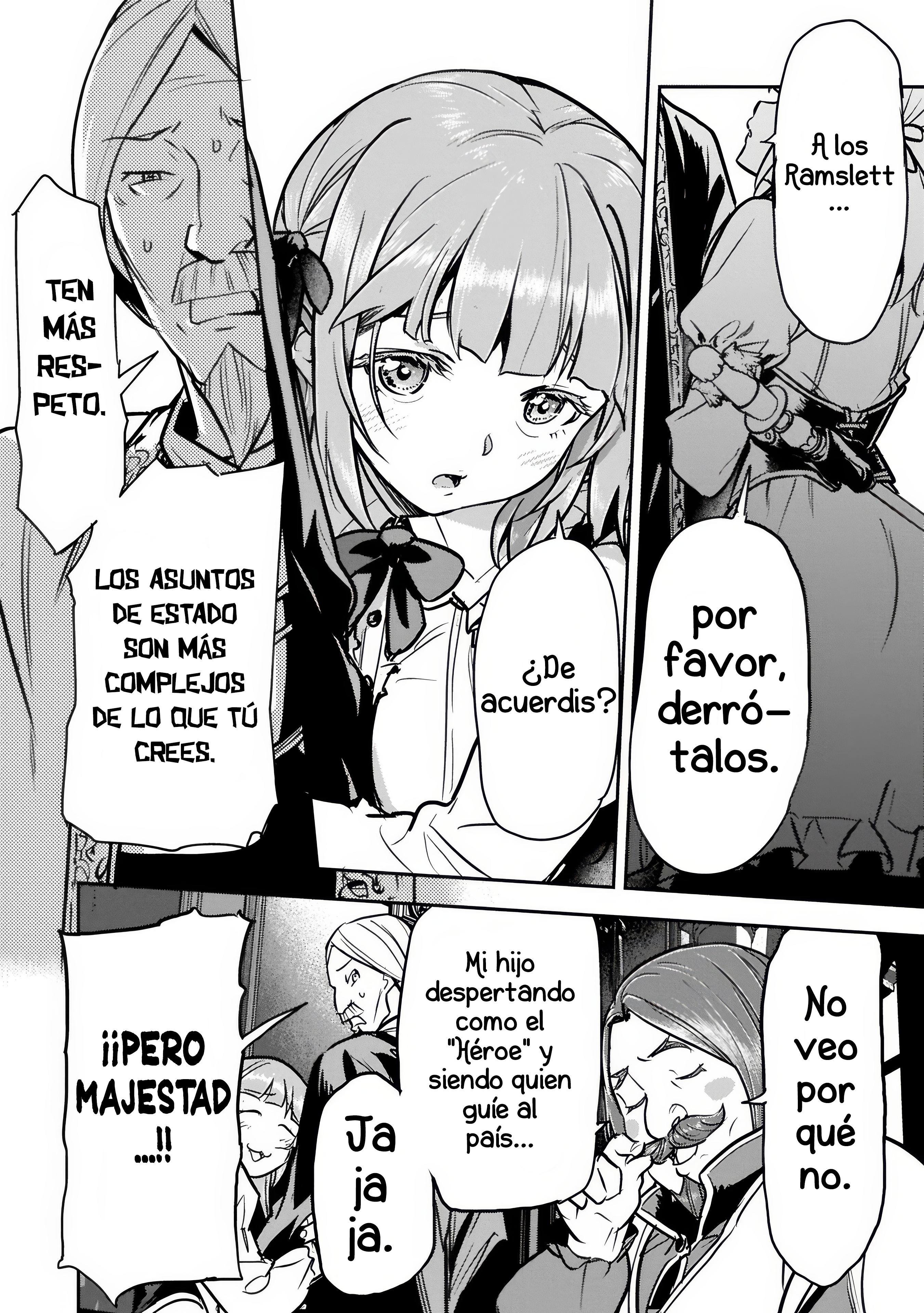 Chōnin A wa Akuyaku Reijō o Dōshite mo Sukuitai Capitulo 47.2 página 7