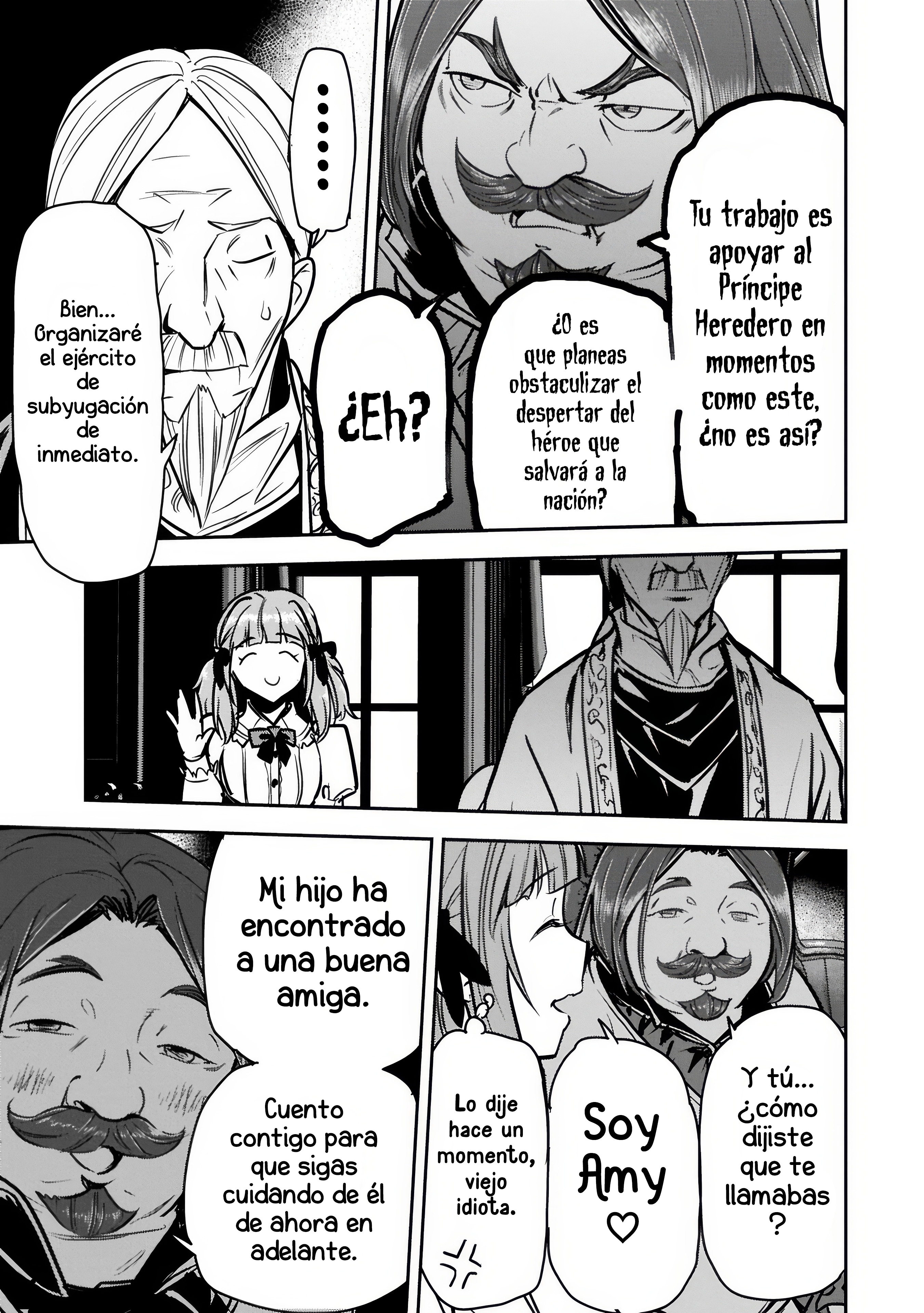 Chōnin A wa Akuyaku Reijō o Dōshite mo Sukuitai Capitulo 47.2 página 8