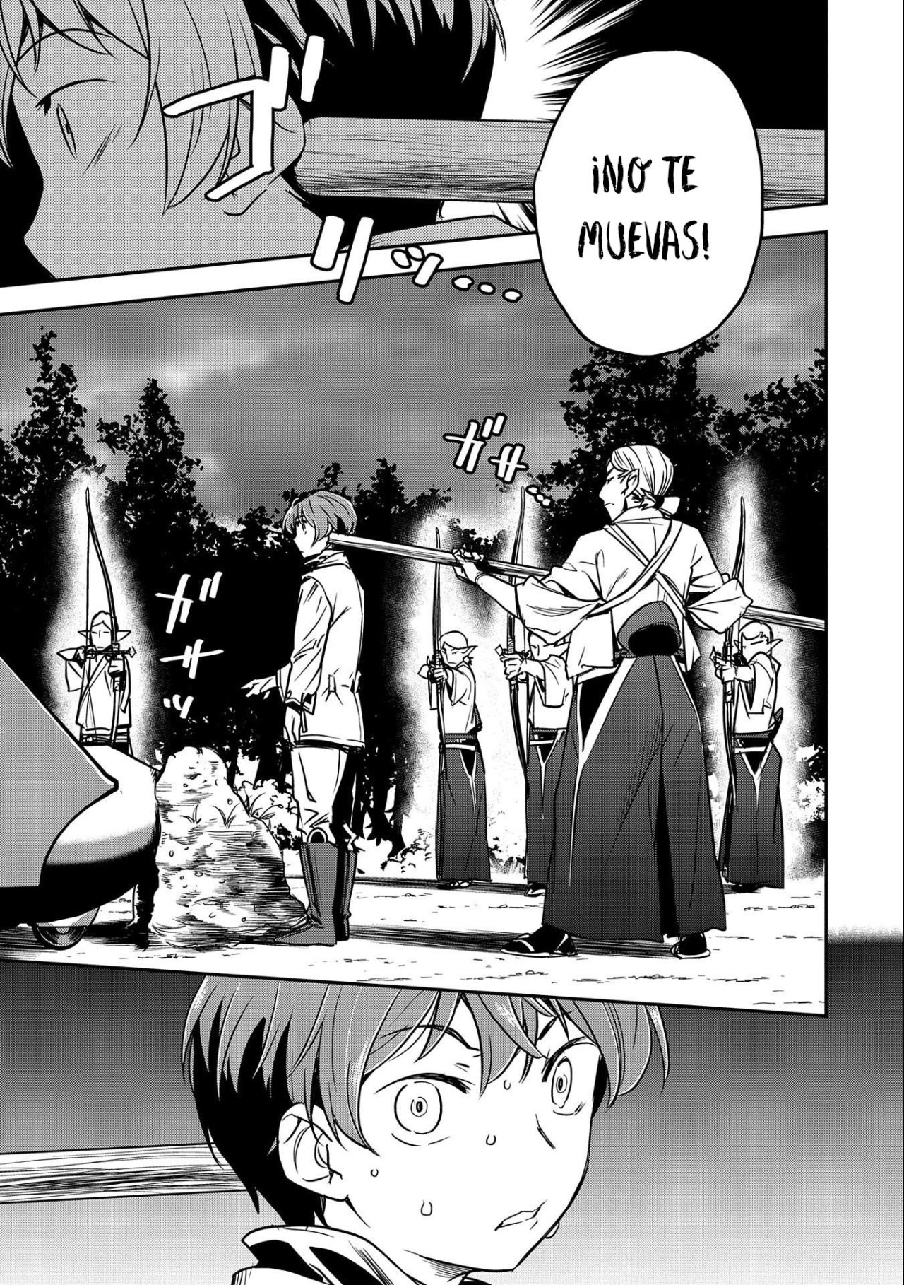 Chōnin A wa Akuyaku Reijō o Dōshite mo Sukuitai Capitulo 8: La Torre del Sabio y el Pueblo Escondido página 18