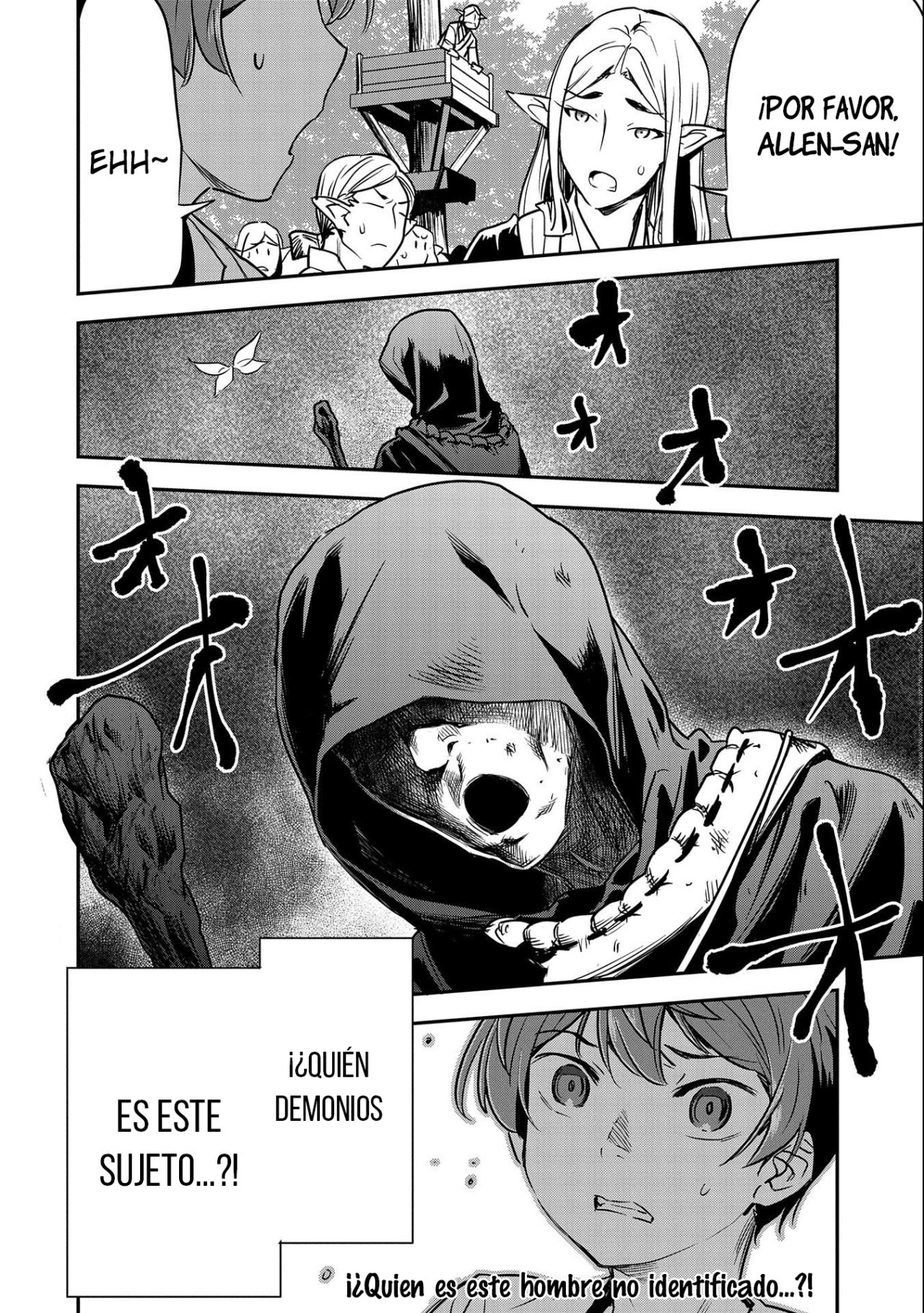 Chōnin A wa Akuyaku Reijō o Dōshite mo Sukuitai Capitulo 8: La Torre del Sabio y el Pueblo Escondido página 31