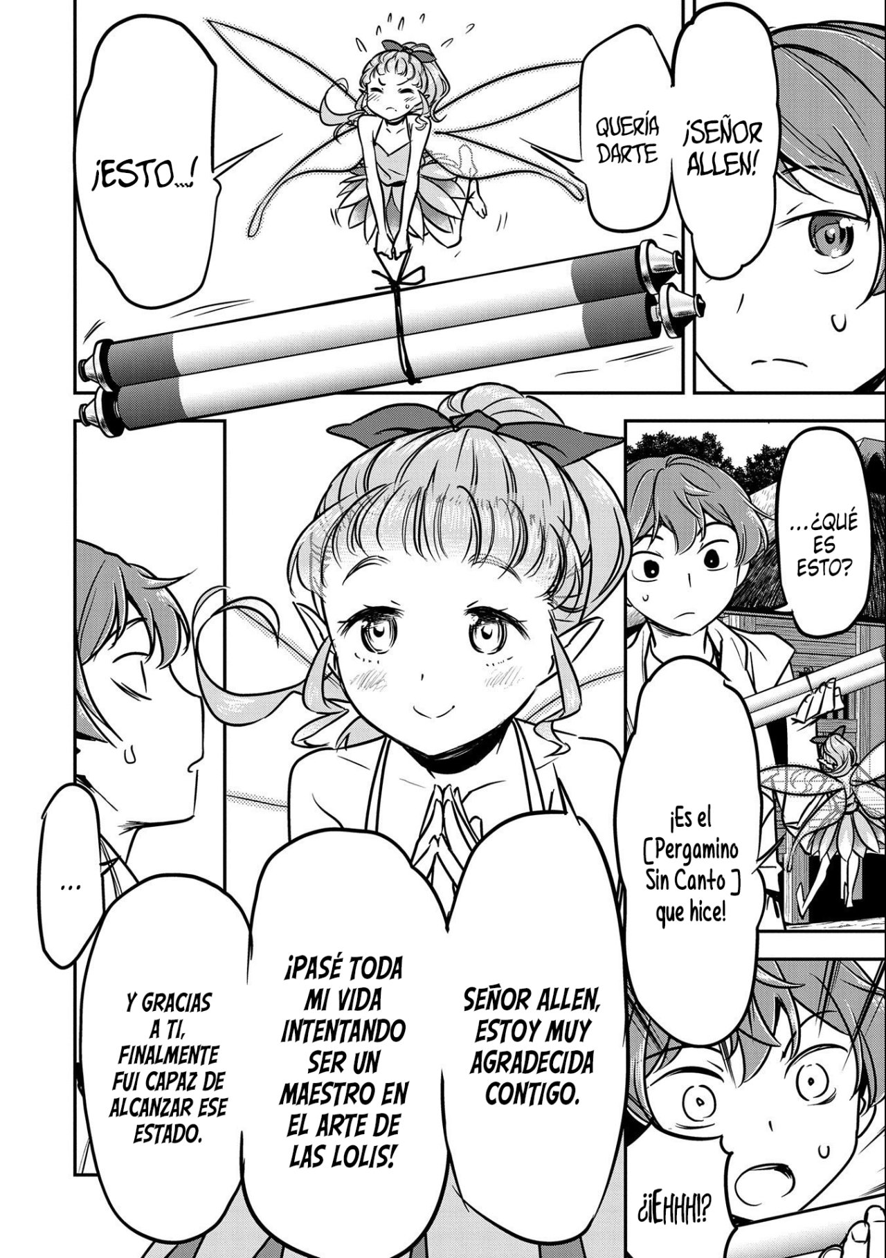 Chōnin A wa Akuyaku Reijō o Dōshite mo Sukuitai Capitulo 9: Espíritu de Luz página 19