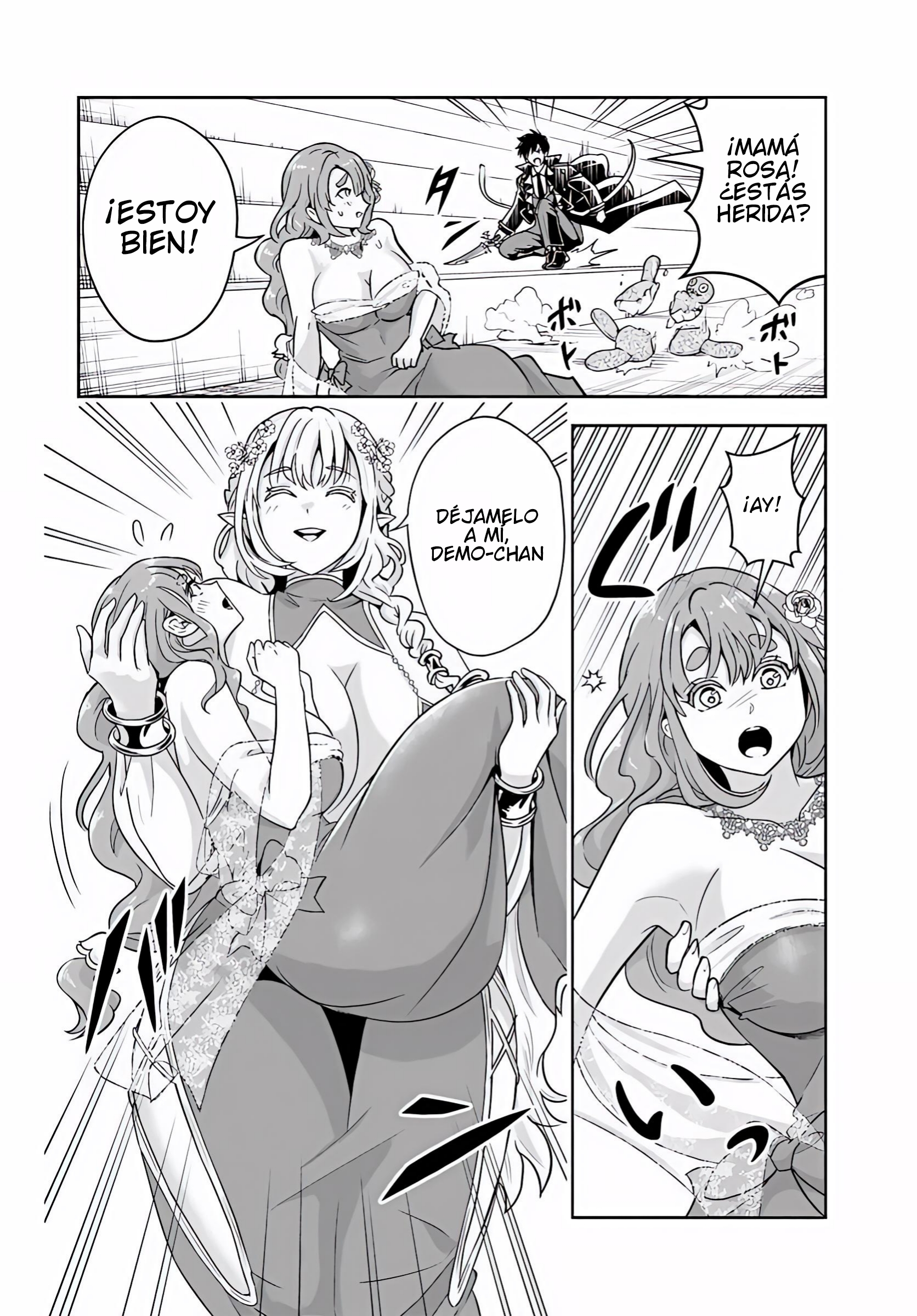Sono Akuyaku Kizoku, Mama Hiroin Ga Suki Sugiru ~ Shinshina Doryoku De Saikyou To Nari Fuguna Oshi Kyara Tasukemakuru ~ Capitulo 42 página 13