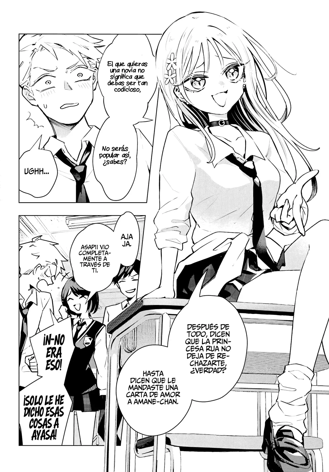 ANTA TO OSANANAJIMITTE DAKE DEMO IYANANONI! ~ZEKKOU KARA HAJIMARU S-KYUU BISHOUJO TO NO GAKUEN NARIAGARI SEIKATSU Capitulo 5 página 5