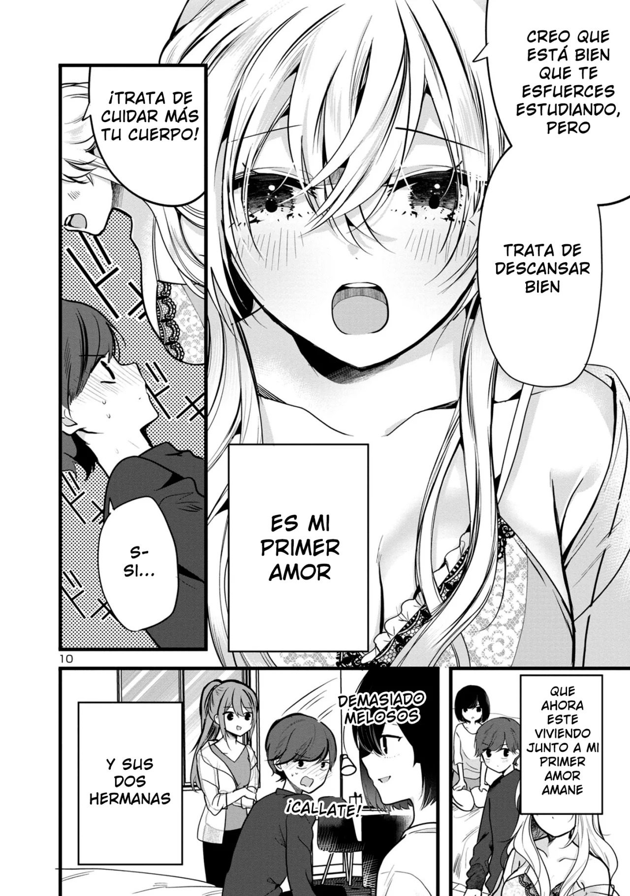 Las tres hermanas enamoradas de ti Capitulo 1 página 11