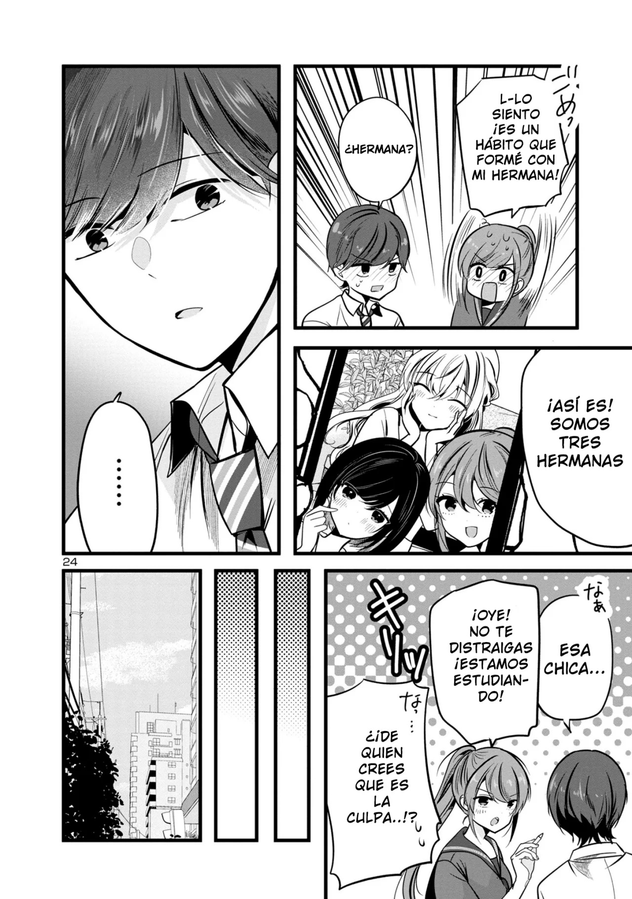 Las tres hermanas enamoradas de ti Capitulo 1 página 25