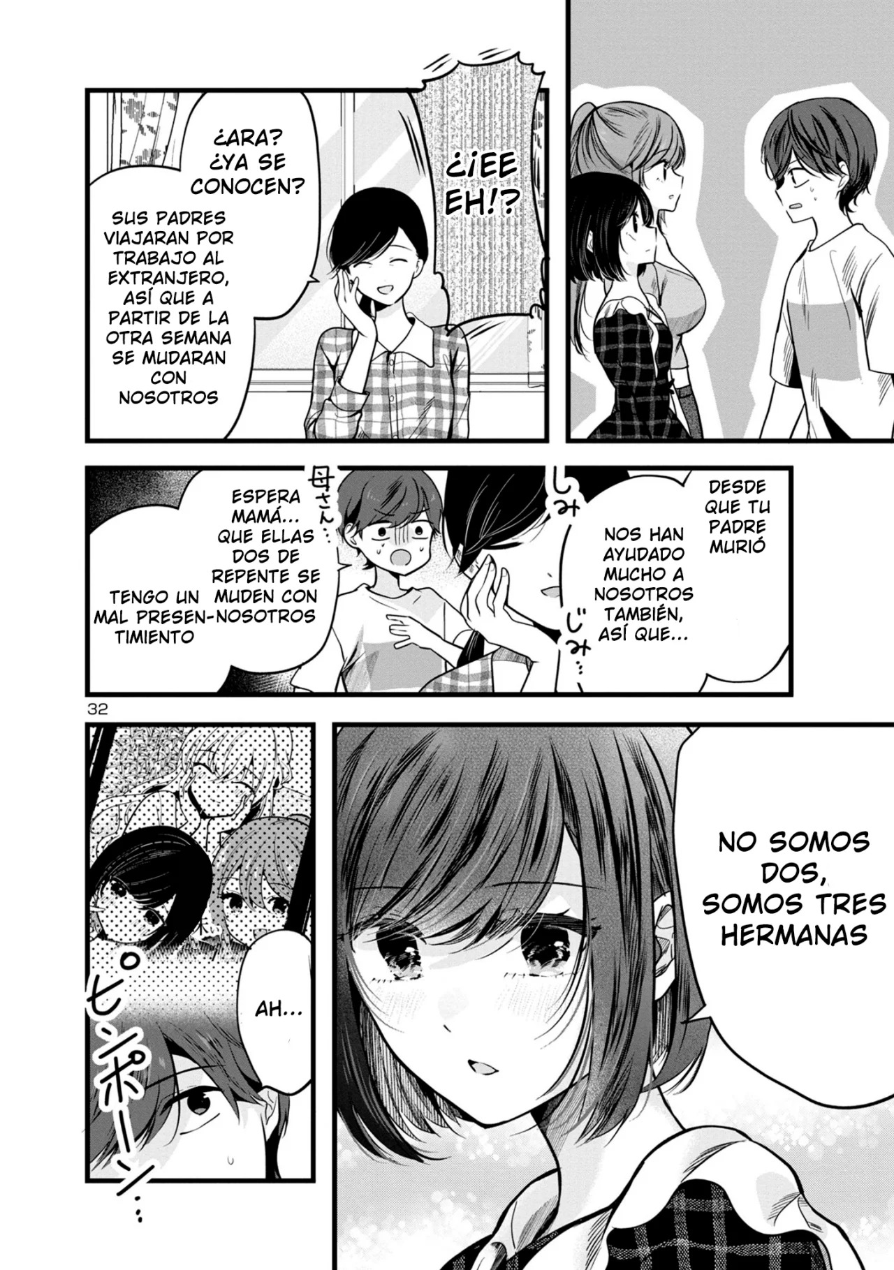 Las tres hermanas enamoradas de ti Capitulo 1 página 33