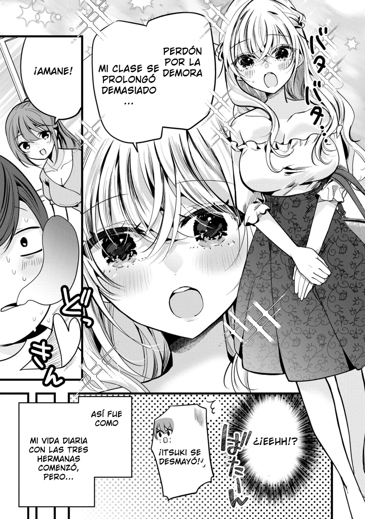 Las tres hermanas enamoradas de ti Capitulo 1 página 34