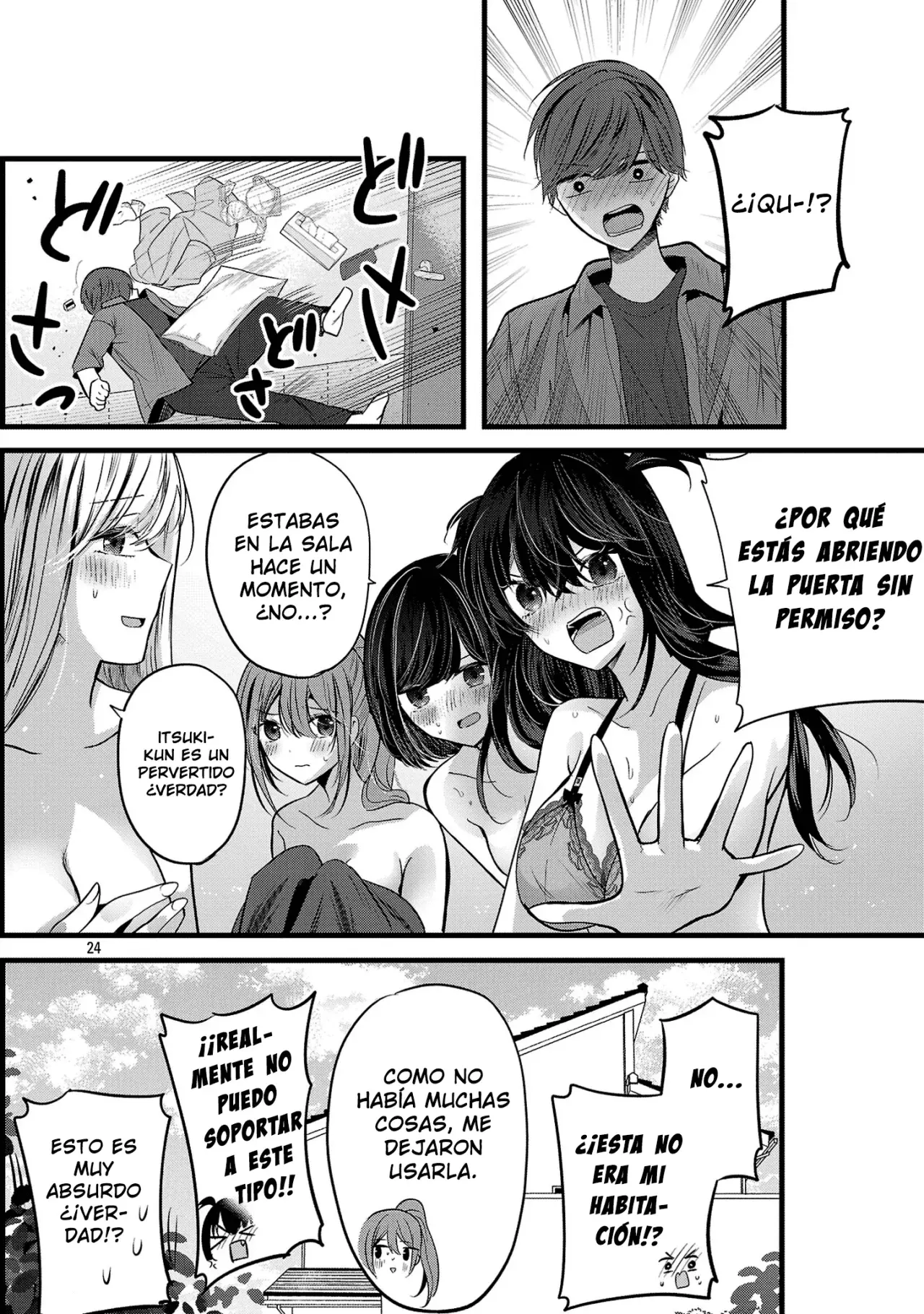 Las tres hermanas enamoradas de ti Capitulo 11 página 26
