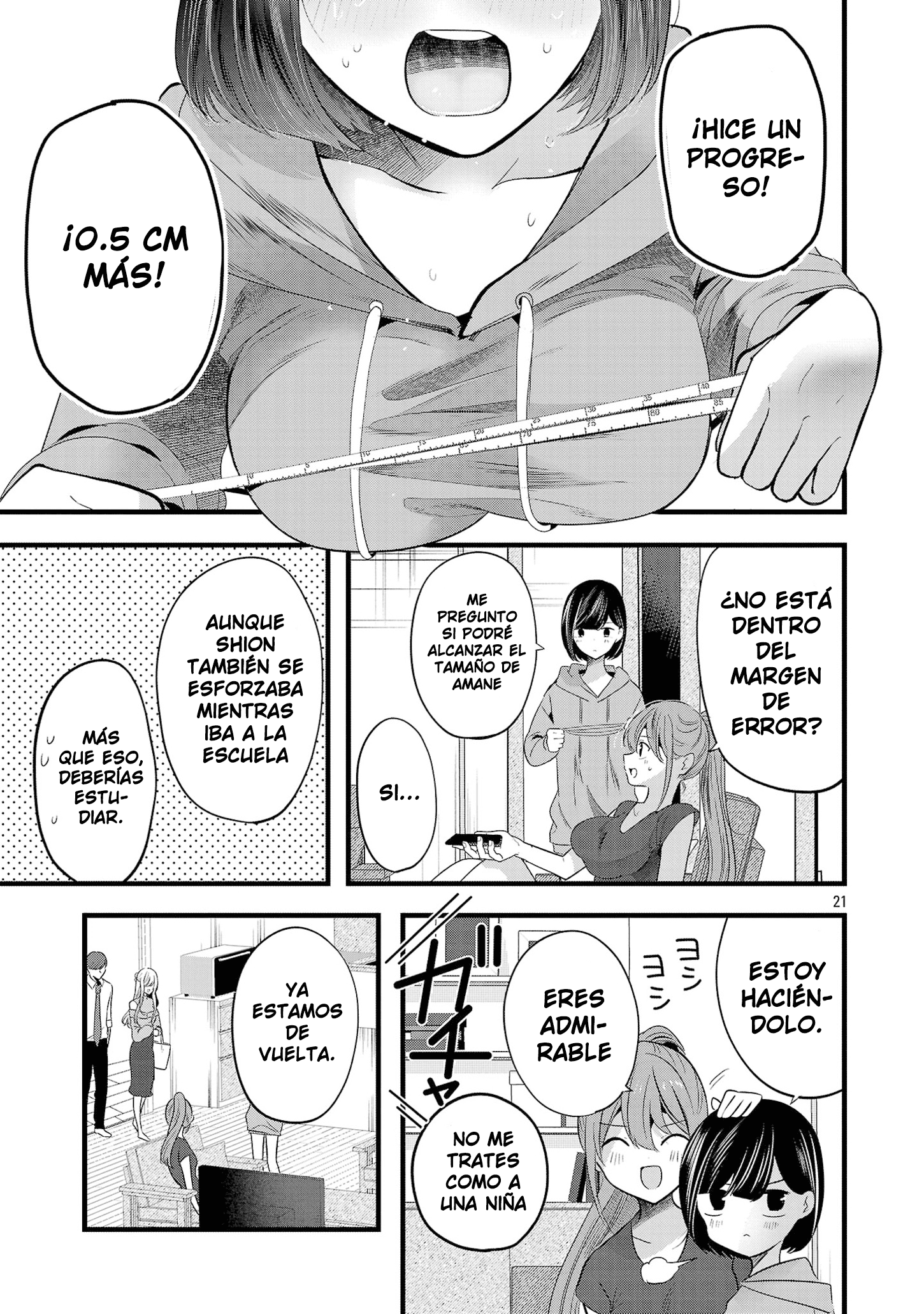 Las tres hermanas enamoradas de ti Capitulo 12.2 página 10