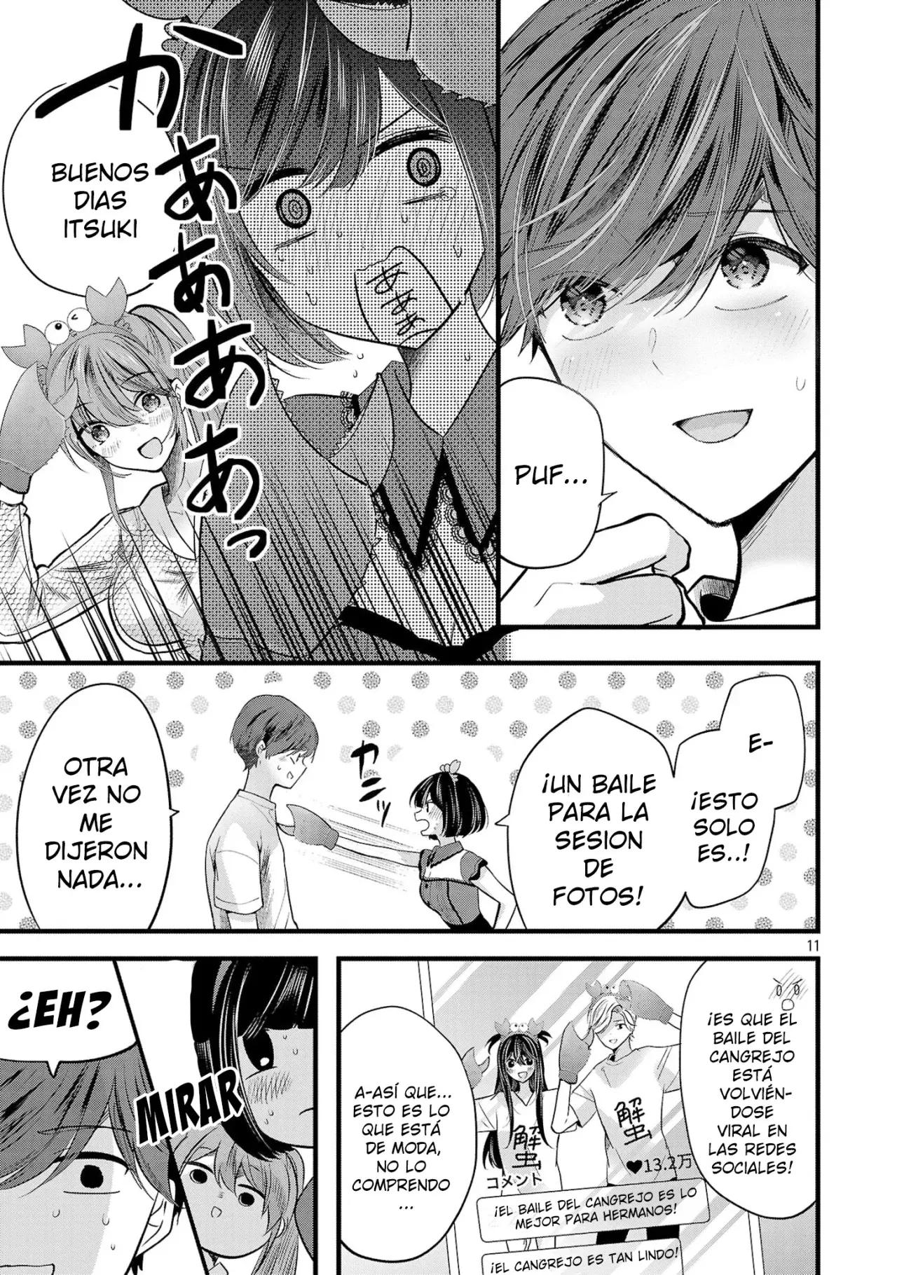 Las tres hermanas enamoradas de ti Capitulo 14 página 15