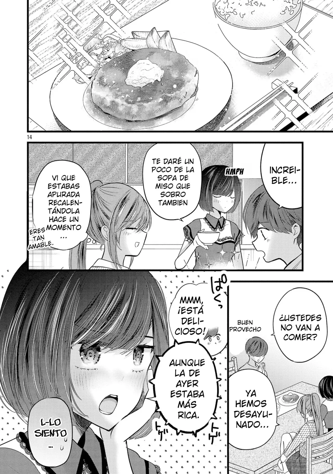 Las tres hermanas enamoradas de ti Capitulo 14 página 18