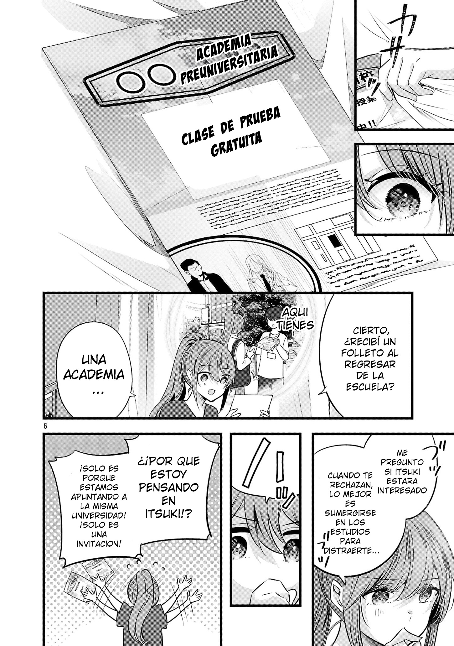 Las tres hermanas enamoradas de ti Capitulo 15.1 página 6