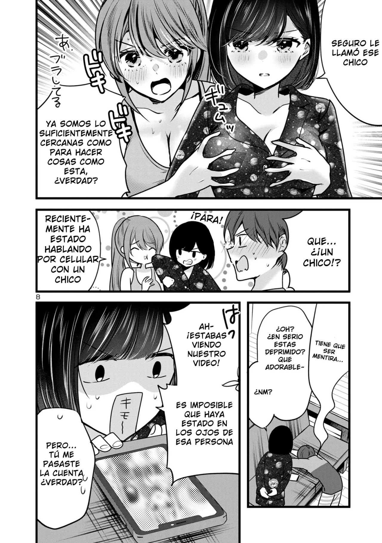 Las tres hermanas enamoradas de ti Capitulo 2.1 página 9
