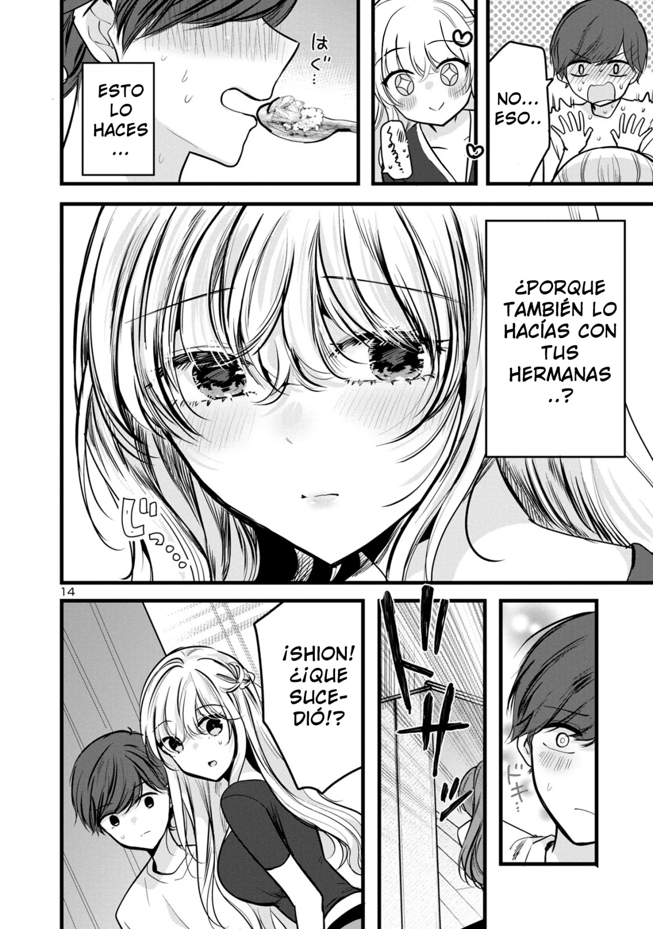 Las tres hermanas enamoradas de ti Capitulo 2.2 página 15