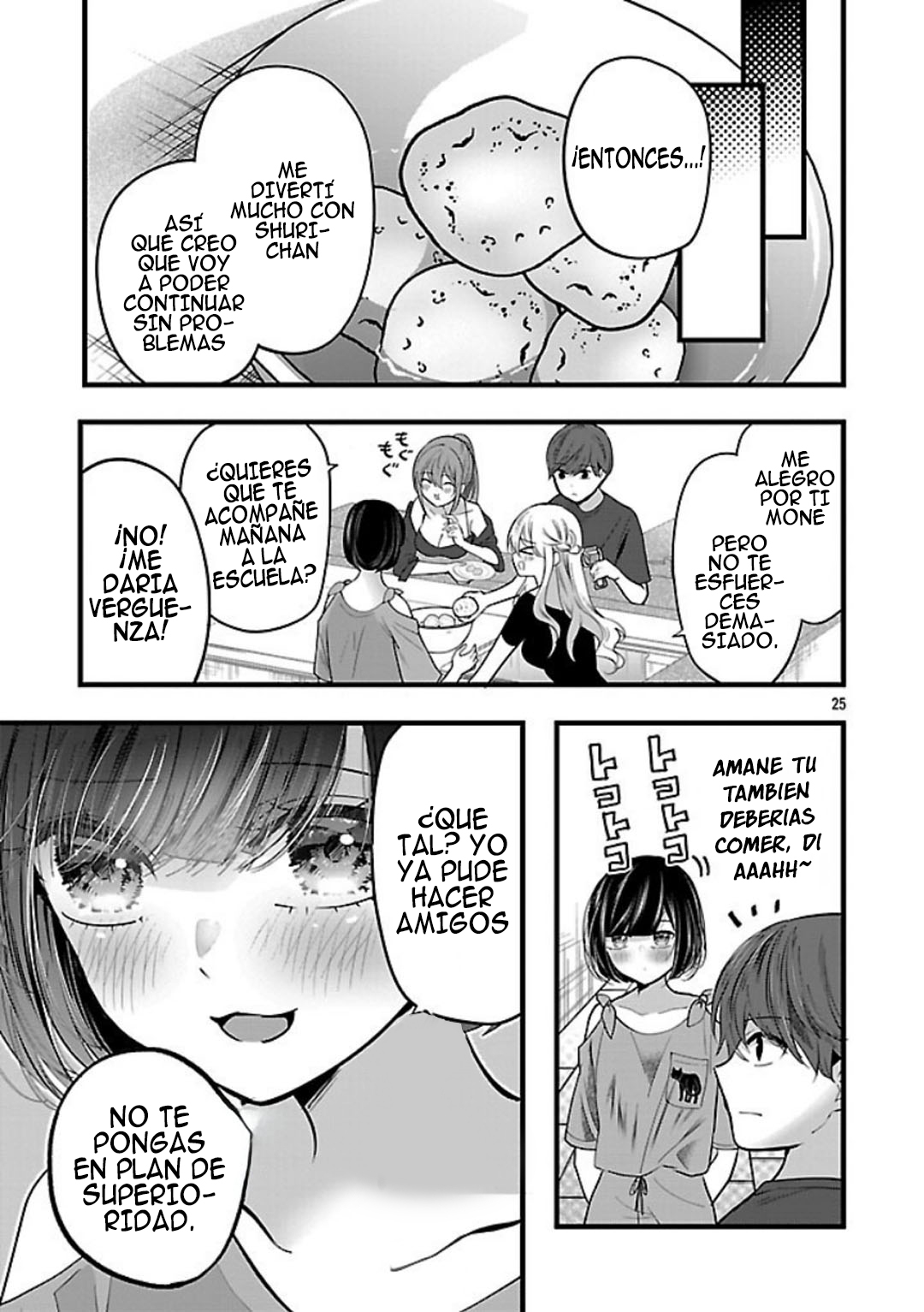Las tres hermanas enamoradas de ti Capitulo 22.2 página 12