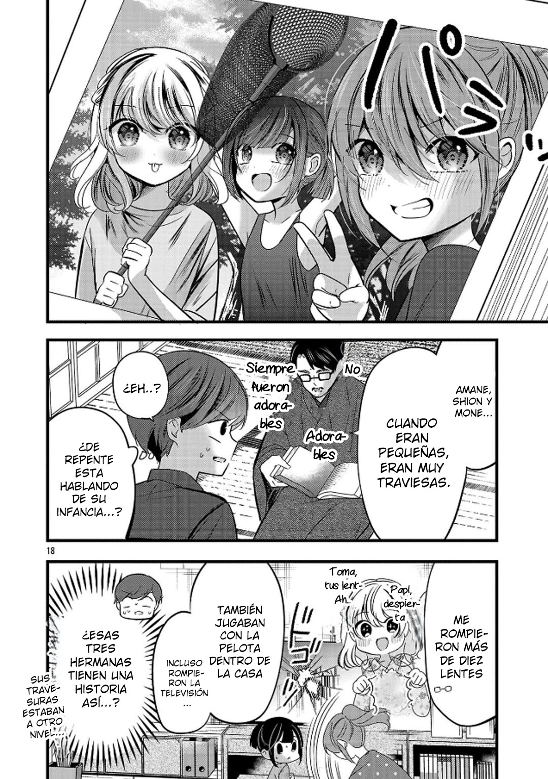 Las tres hermanas enamoradas de ti Capitulo 23.2 página 7