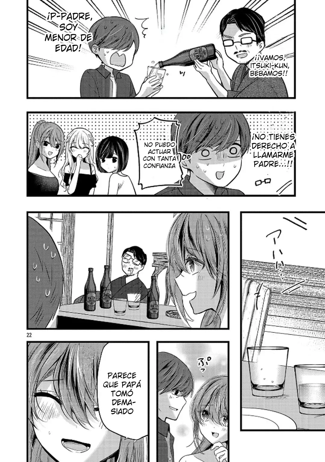 Las tres hermanas enamoradas de ti Capitulo 23 página 22
