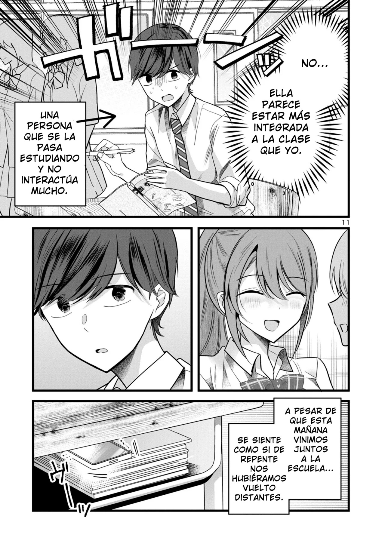 Las tres hermanas enamoradas de ti Capitulo 3.1 página 12