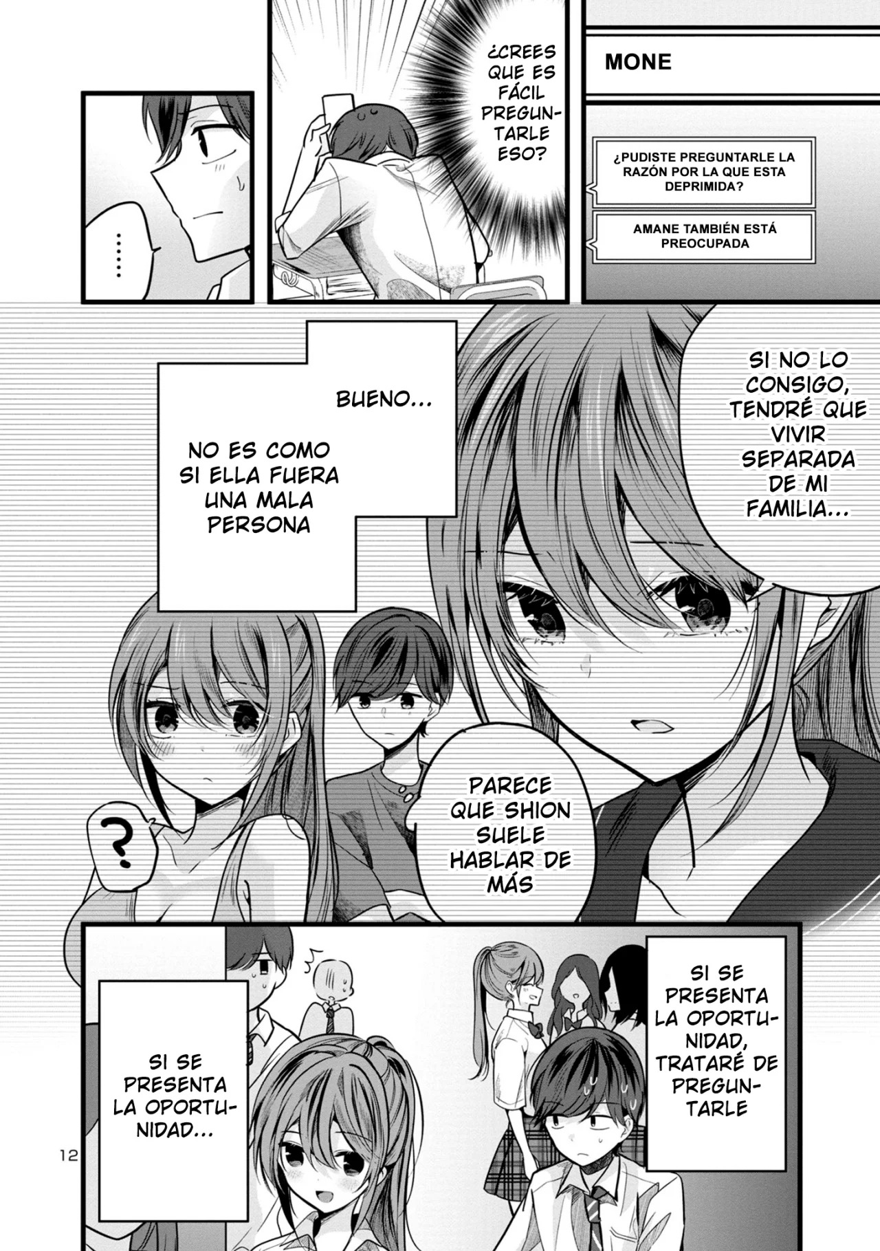 Las tres hermanas enamoradas de ti Capitulo 3.1 página 13