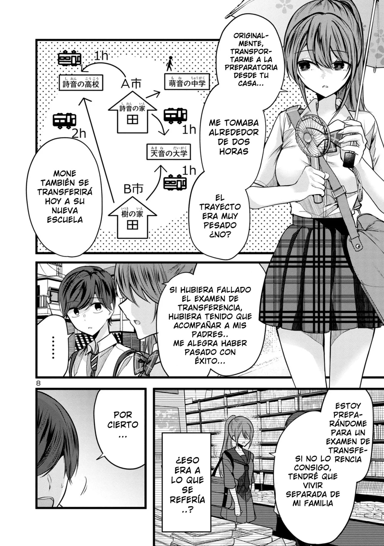Las tres hermanas enamoradas de ti Capitulo 3.1 página 9