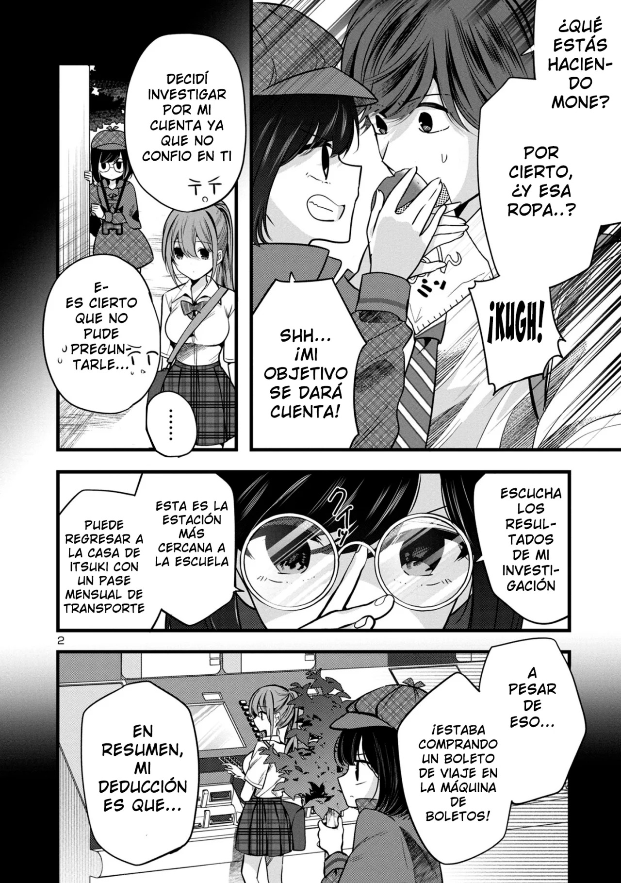 Las tres hermanas enamoradas de ti Capitulo 3.2 página 3