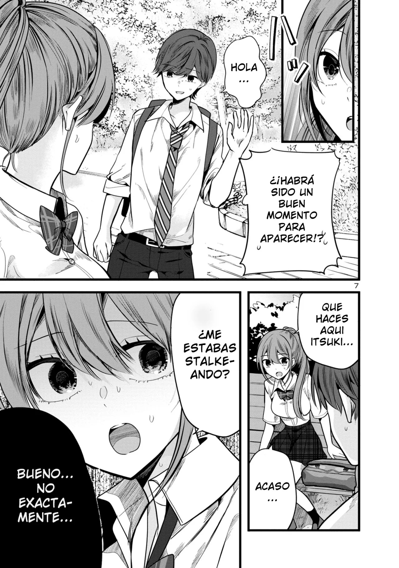 Las tres hermanas enamoradas de ti Capitulo 3.2 página 8