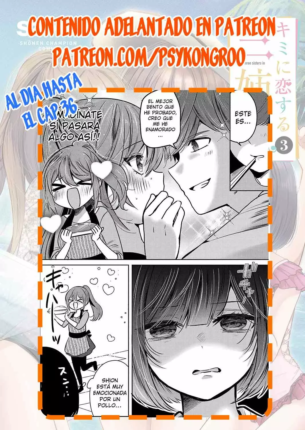 Las tres hermanas enamoradas de ti Capitulo 30 página 27