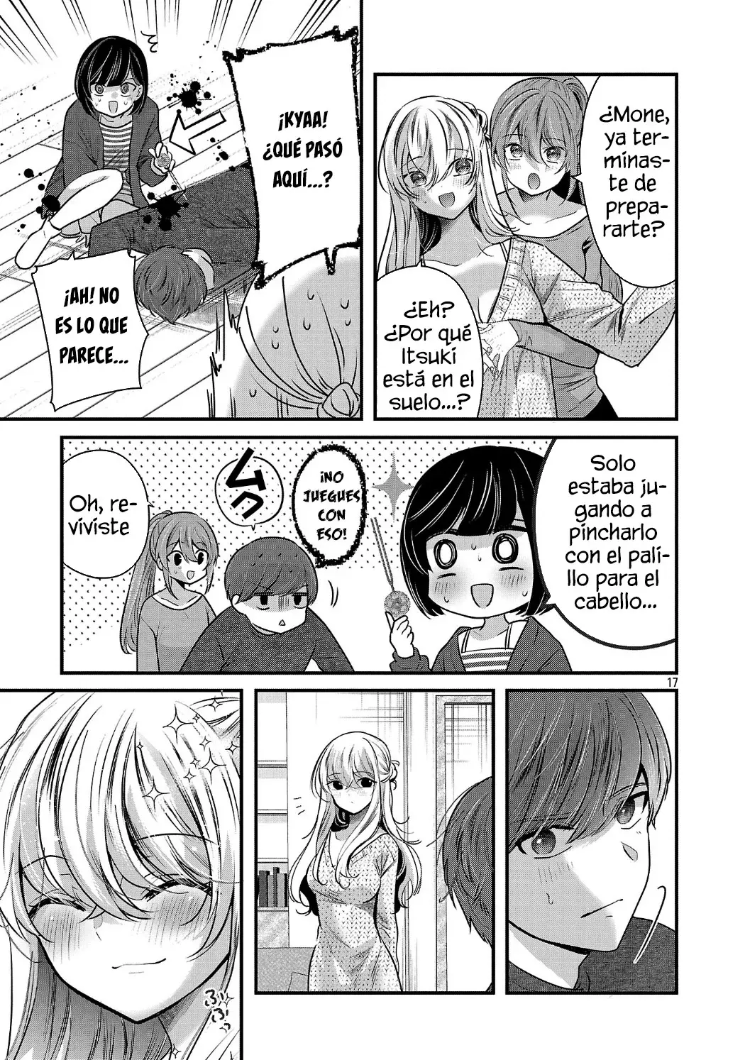 Las tres hermanas enamoradas de ti Capitulo 32 página 18