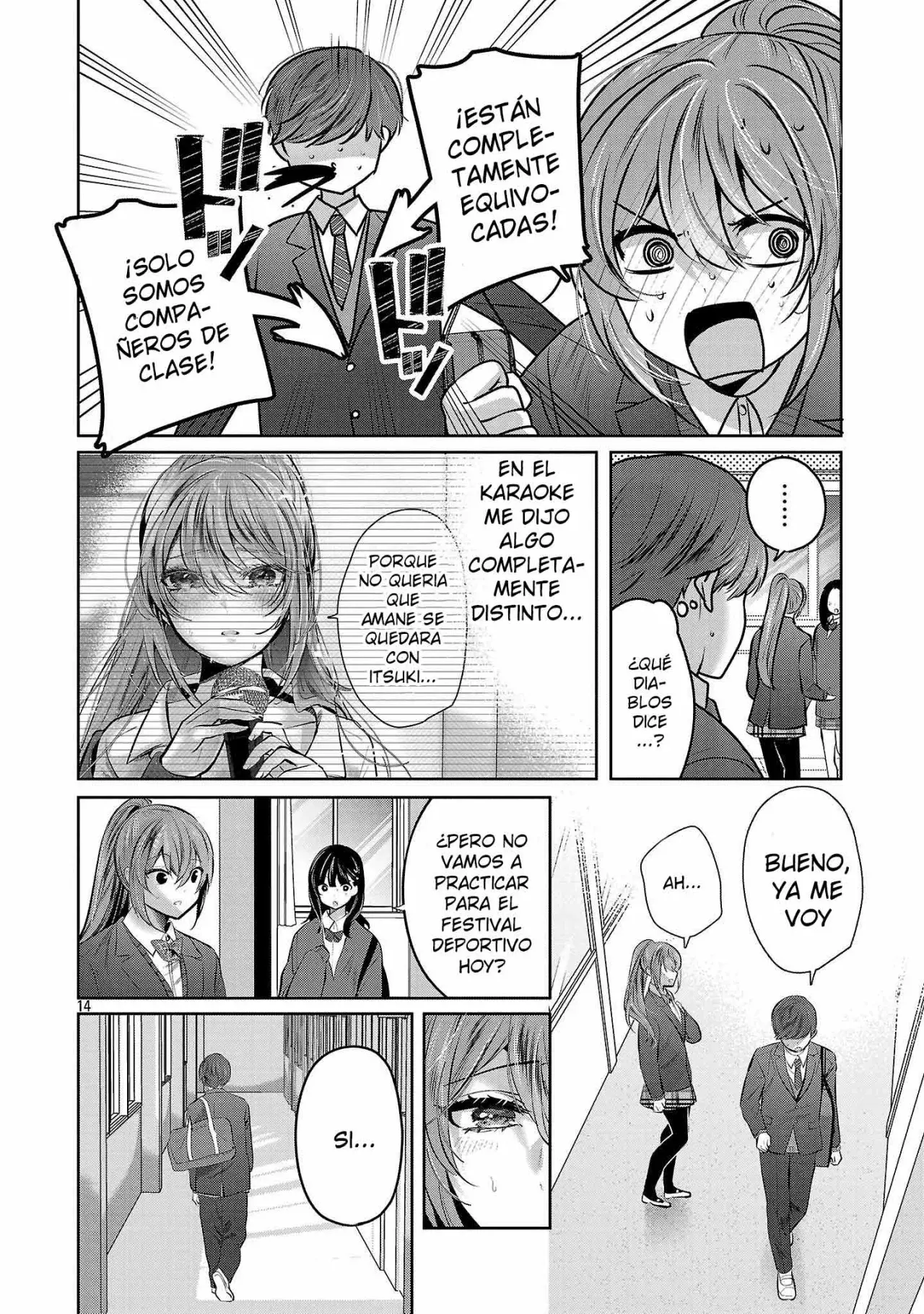 Las tres hermanas enamoradas de ti Capitulo 35 página 16