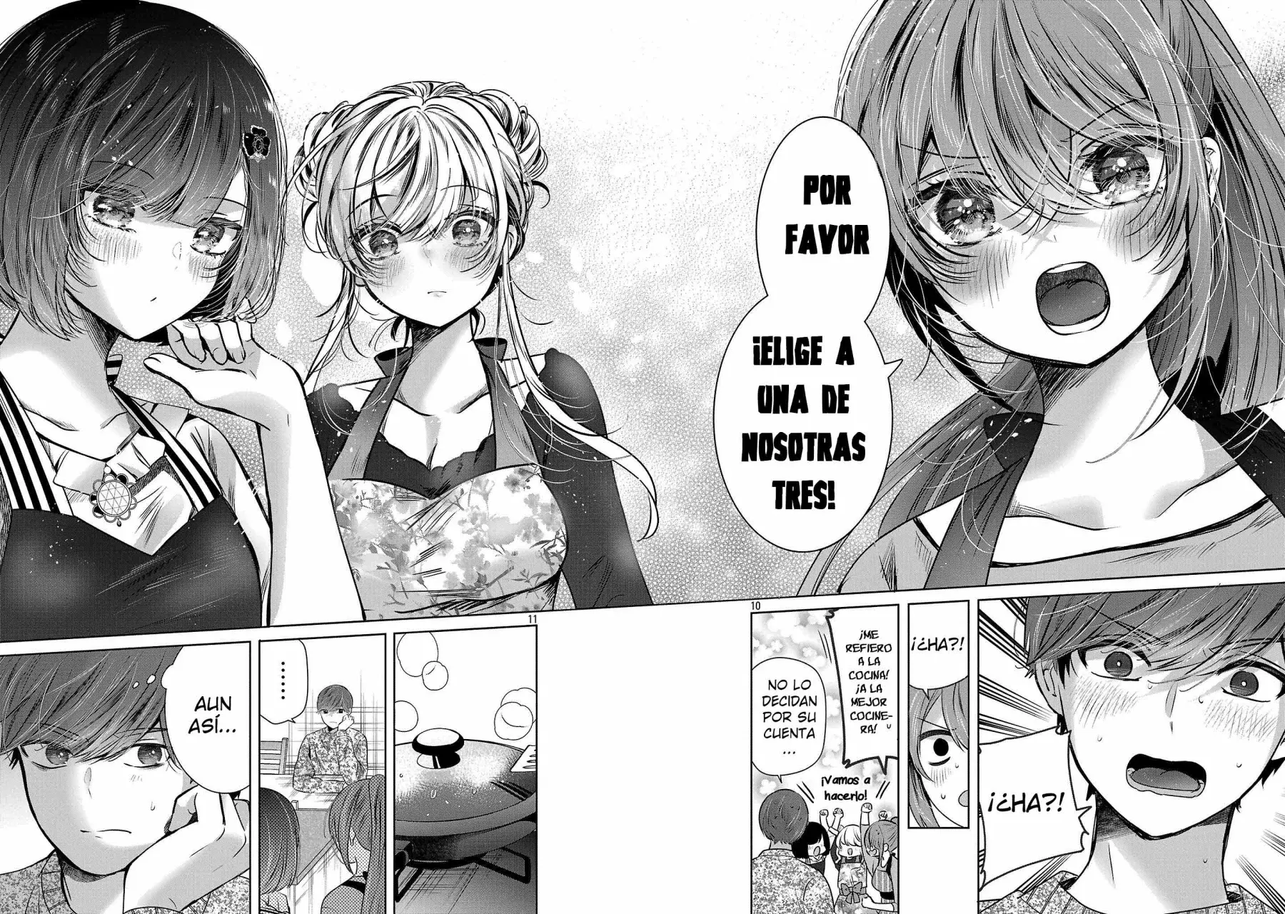 Las tres hermanas enamoradas de ti Capitulo 36 página 12