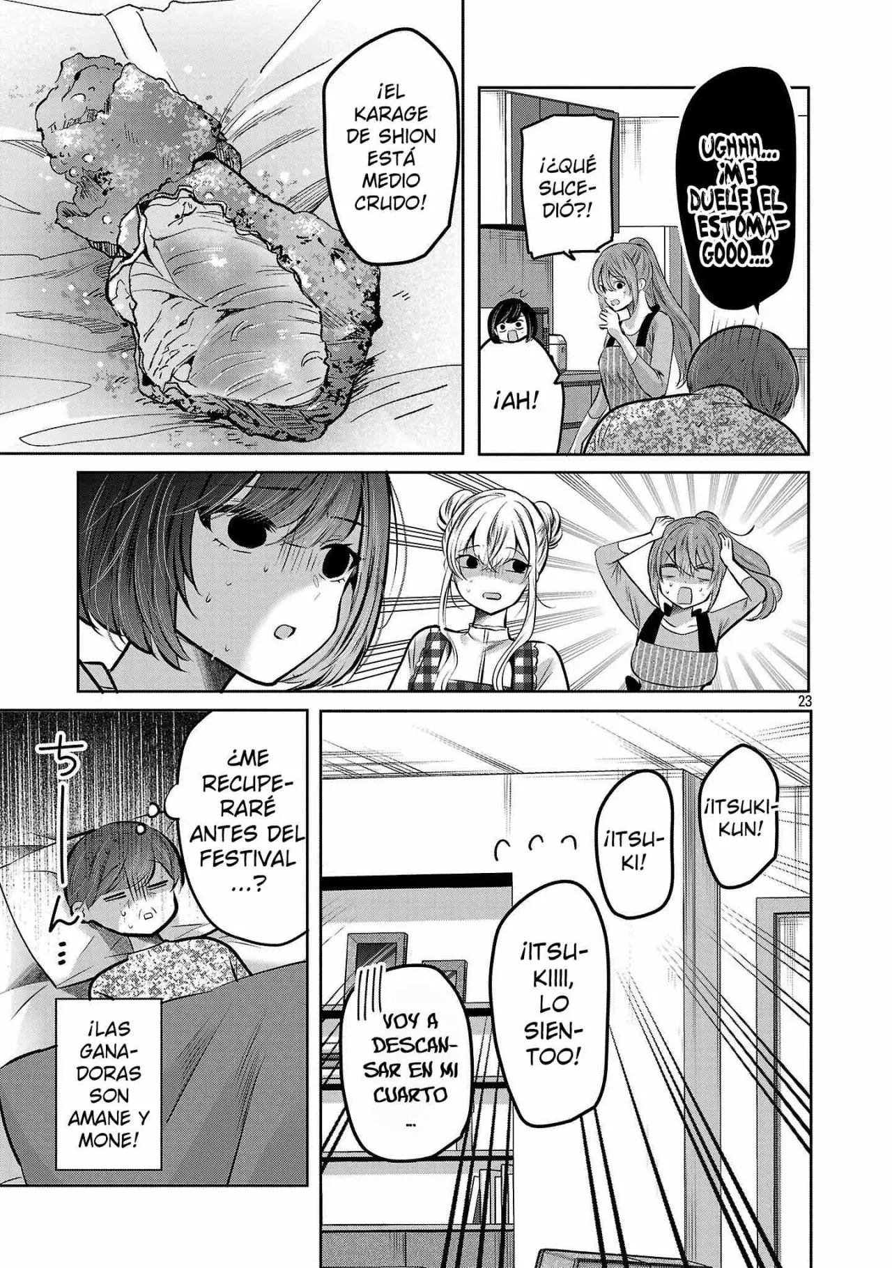 Las tres hermanas enamoradas de ti Capitulo 36 página 23