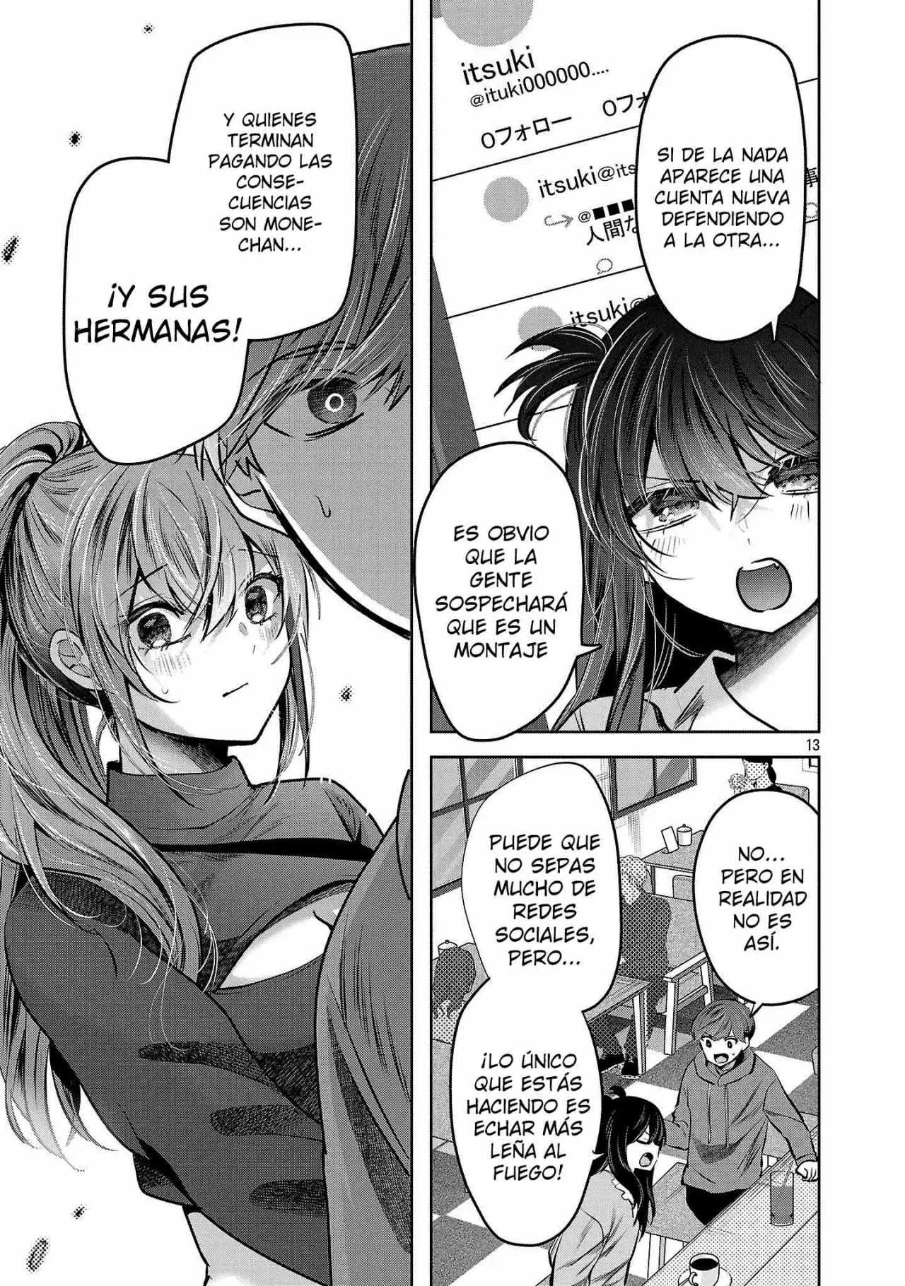 Las tres hermanas enamoradas de ti Capitulo 37 página 15