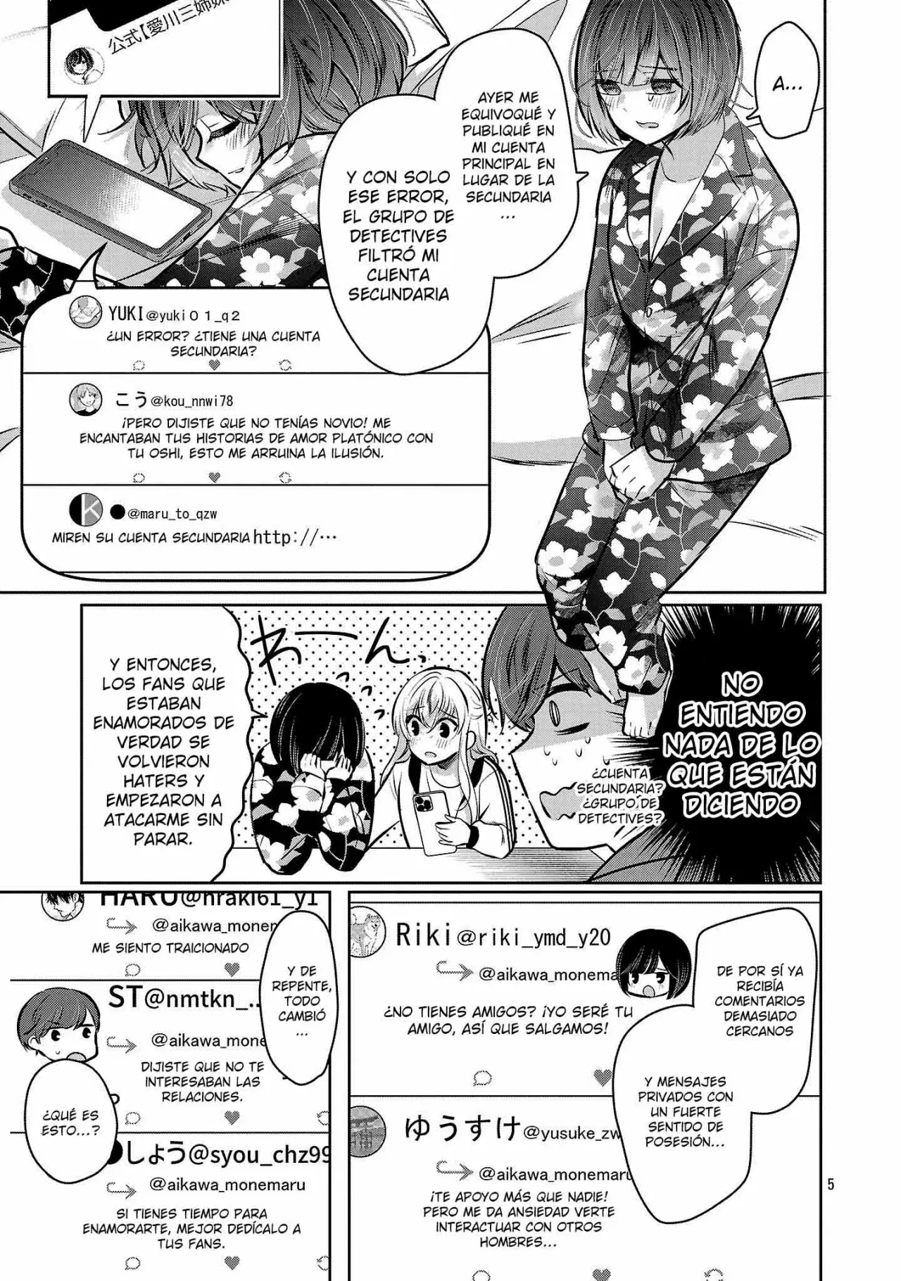 Las tres hermanas enamoradas de ti Capitulo 37 página 7