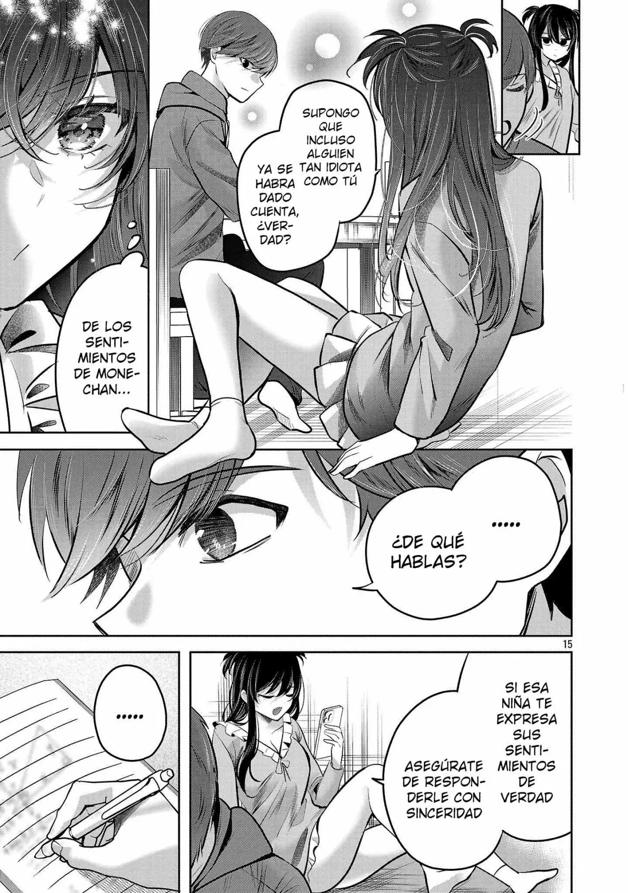 Las tres hermanas enamoradas de ti Capitulo 38 página 17