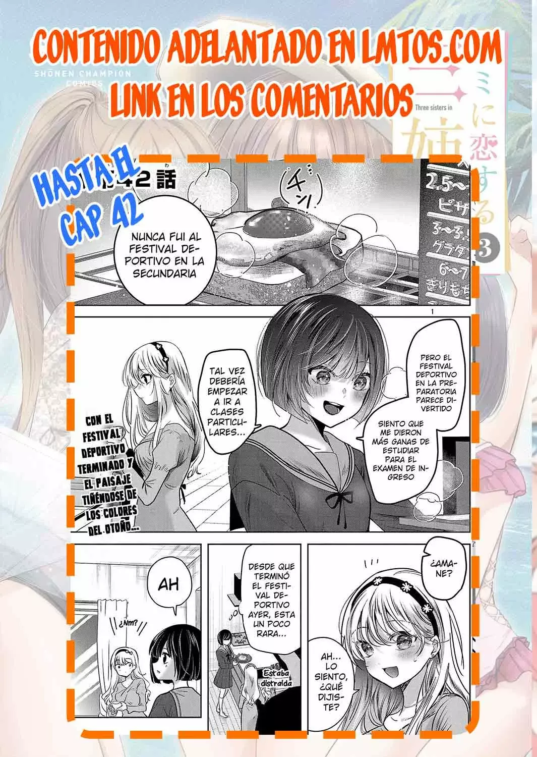 Las tres hermanas enamoradas de ti Capitulo 38 página 26