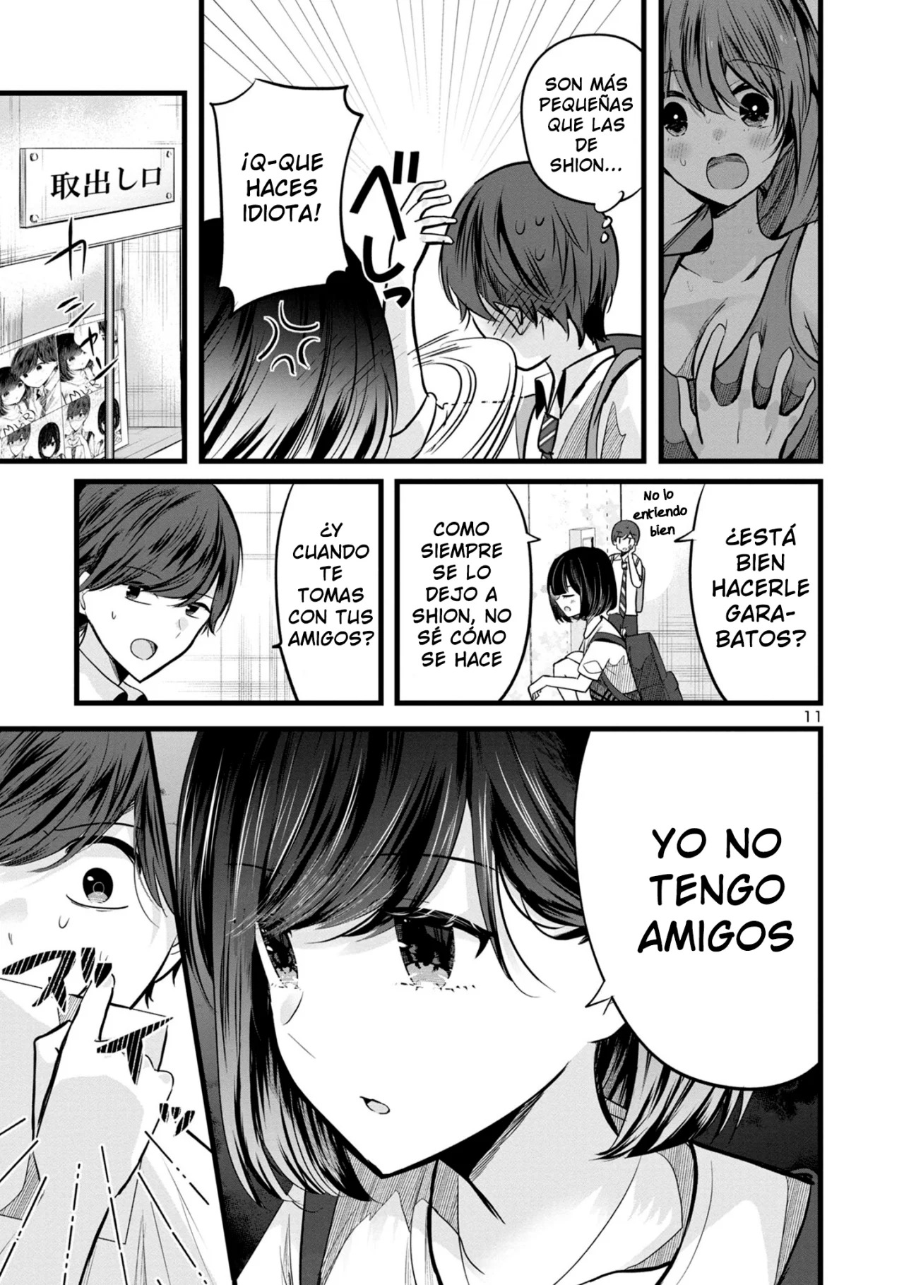 Las tres hermanas enamoradas de ti Capitulo 4 página 11