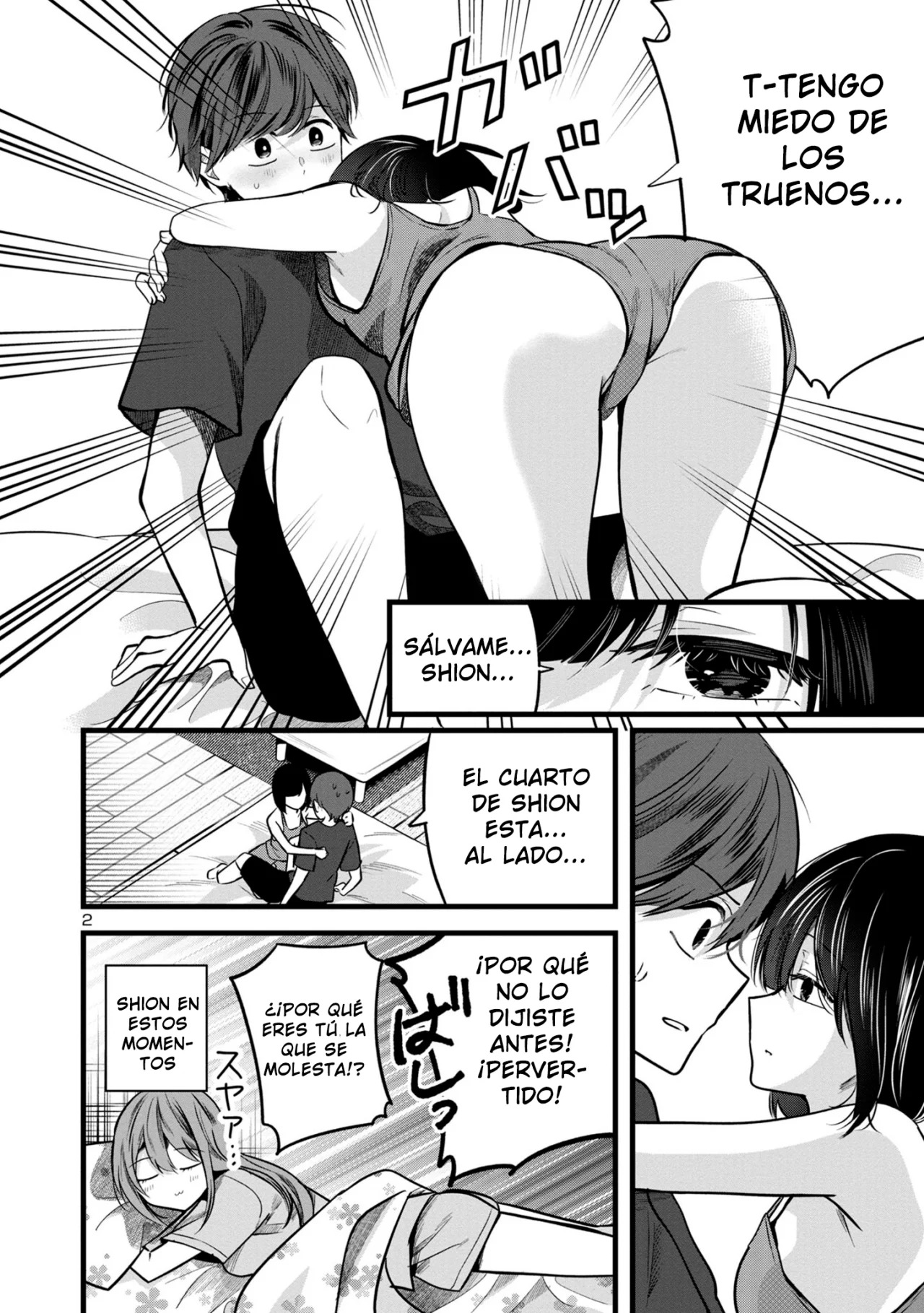 Las tres hermanas enamoradas de ti Capitulo 4 página 2