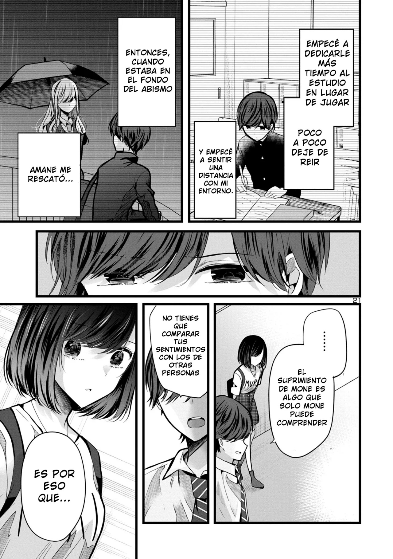 Las tres hermanas enamoradas de ti Capitulo 4 página 21