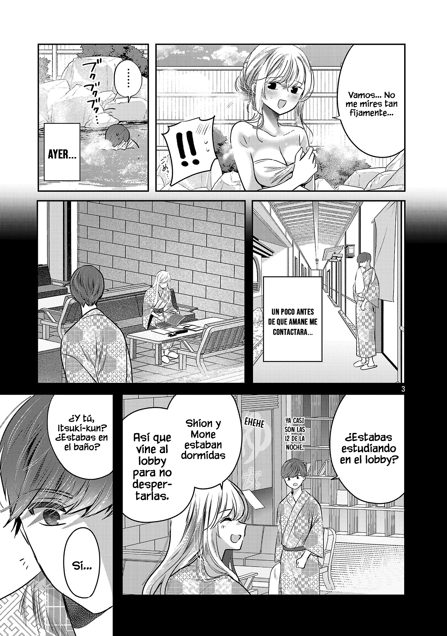 Las tres hermanas enamoradas de ti Capitulo 44 página 3