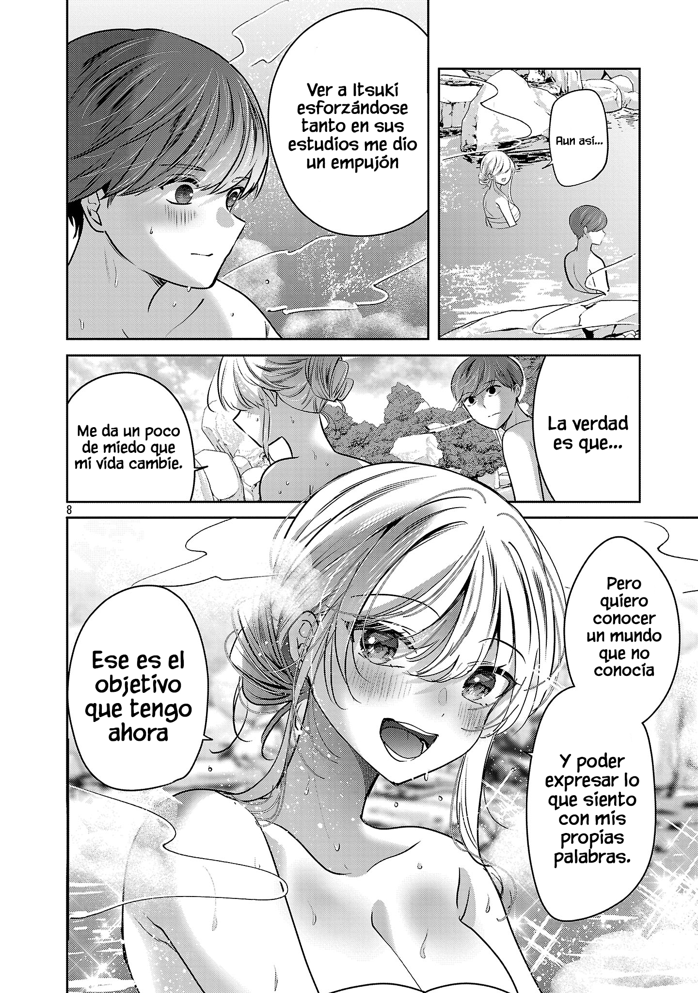 Las tres hermanas enamoradas de ti Capitulo 44 página 8