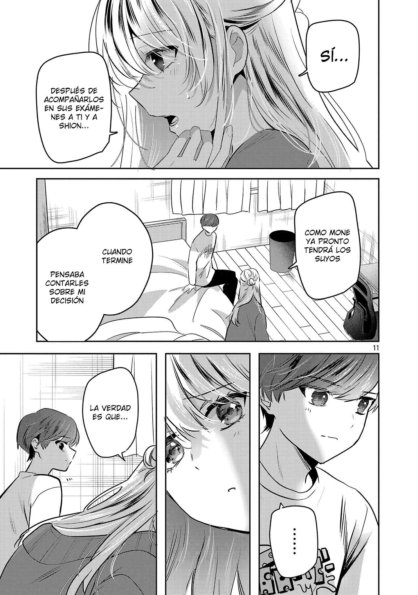Las tres hermanas enamoradas de ti Capitulo 48 página 11