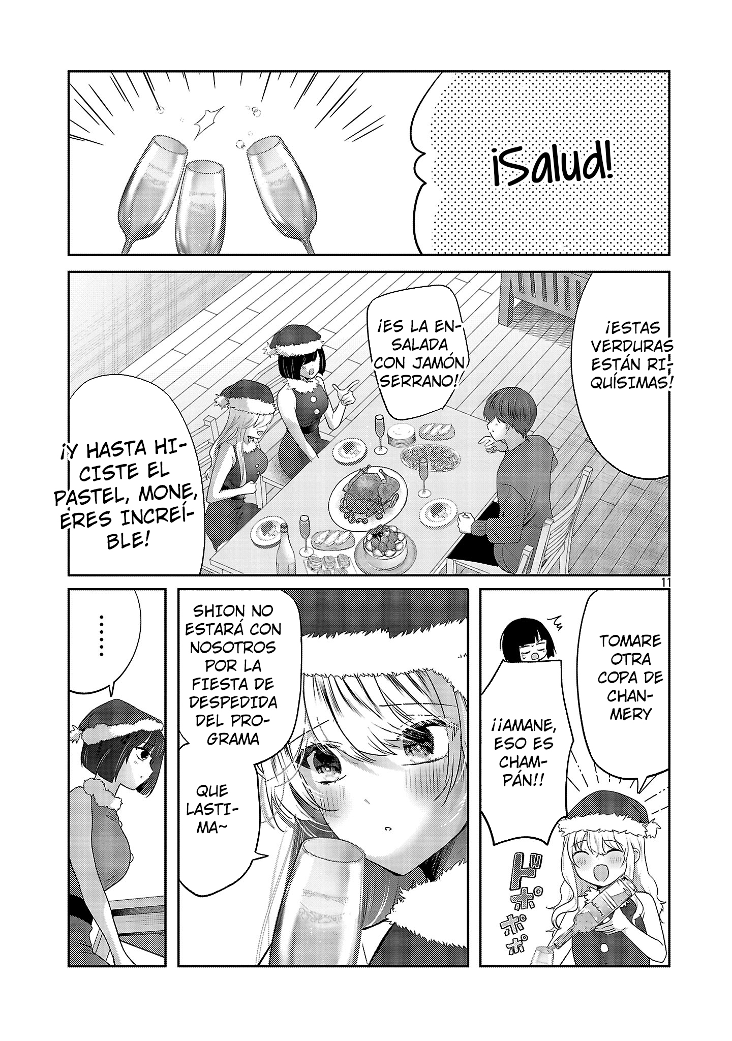Las tres hermanas enamoradas de ti Capitulo 56 página 11