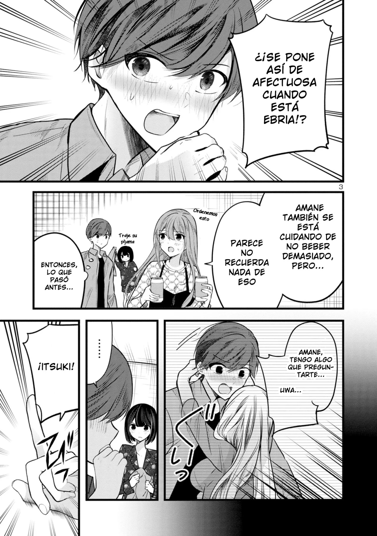 Las tres hermanas enamoradas de ti Capitulo 7 página 6