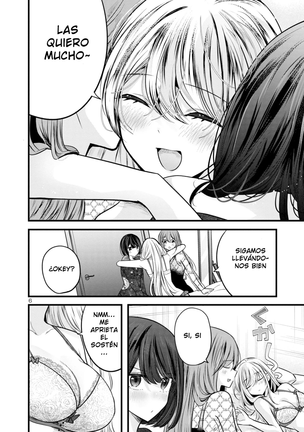 Las tres hermanas enamoradas de ti Capitulo 7 página 9