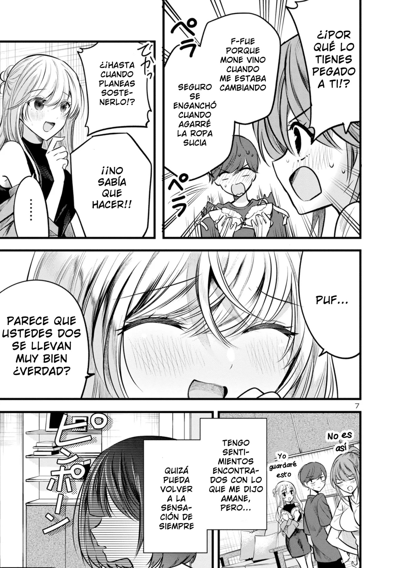 Las tres hermanas enamoradas de ti Capitulo 8 página 10