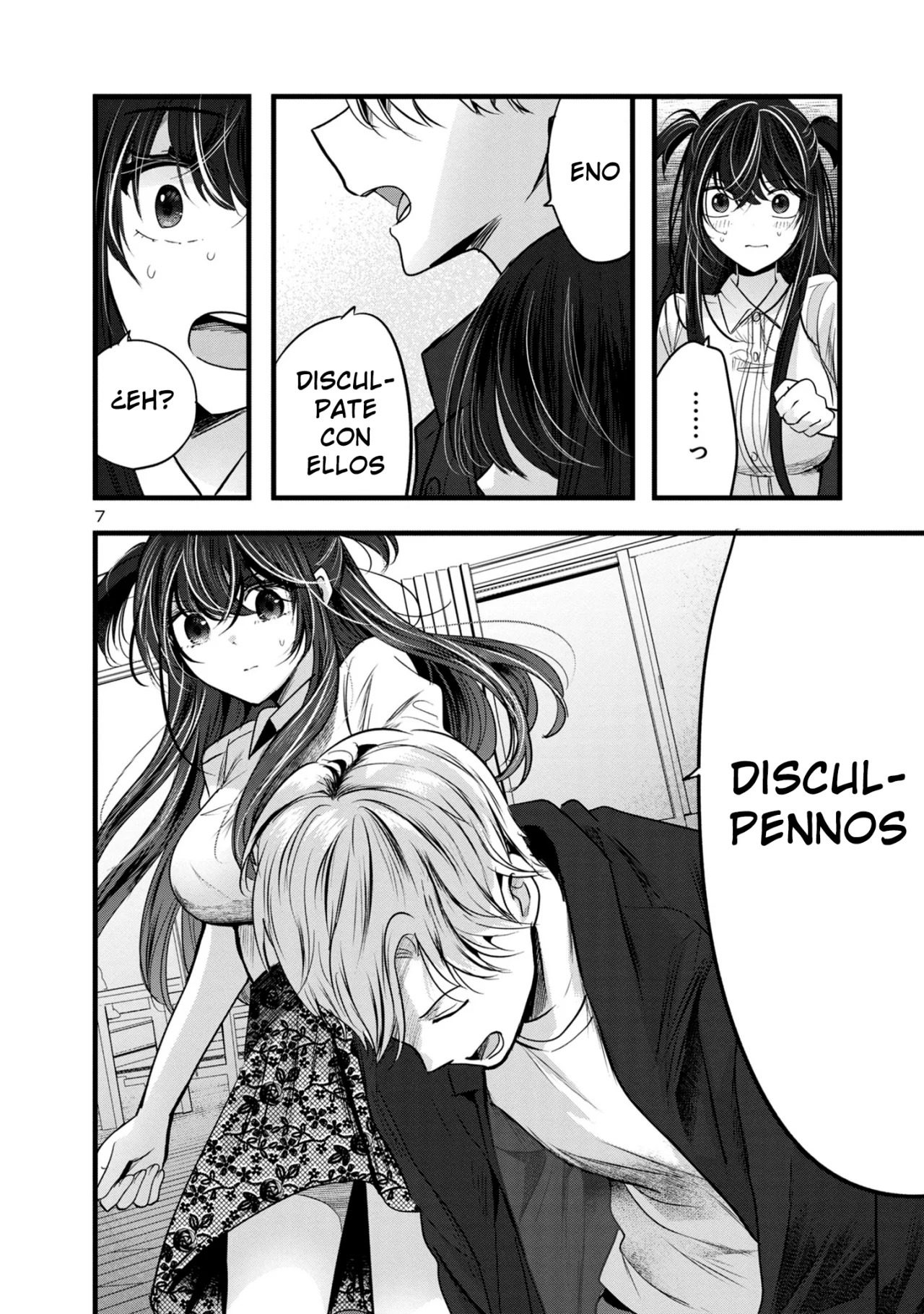 Las tres hermanas enamoradas de ti Capitulo 9 página 10