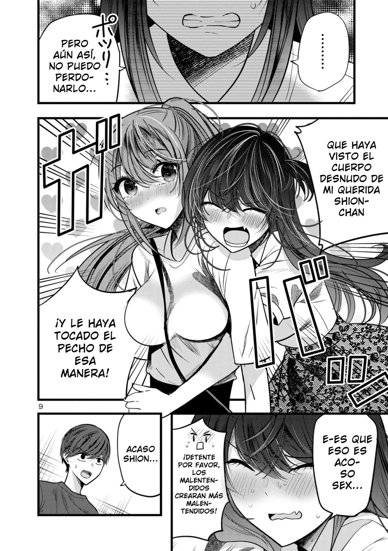 Las tres hermanas enamoradas de ti Capitulo 9 página 12