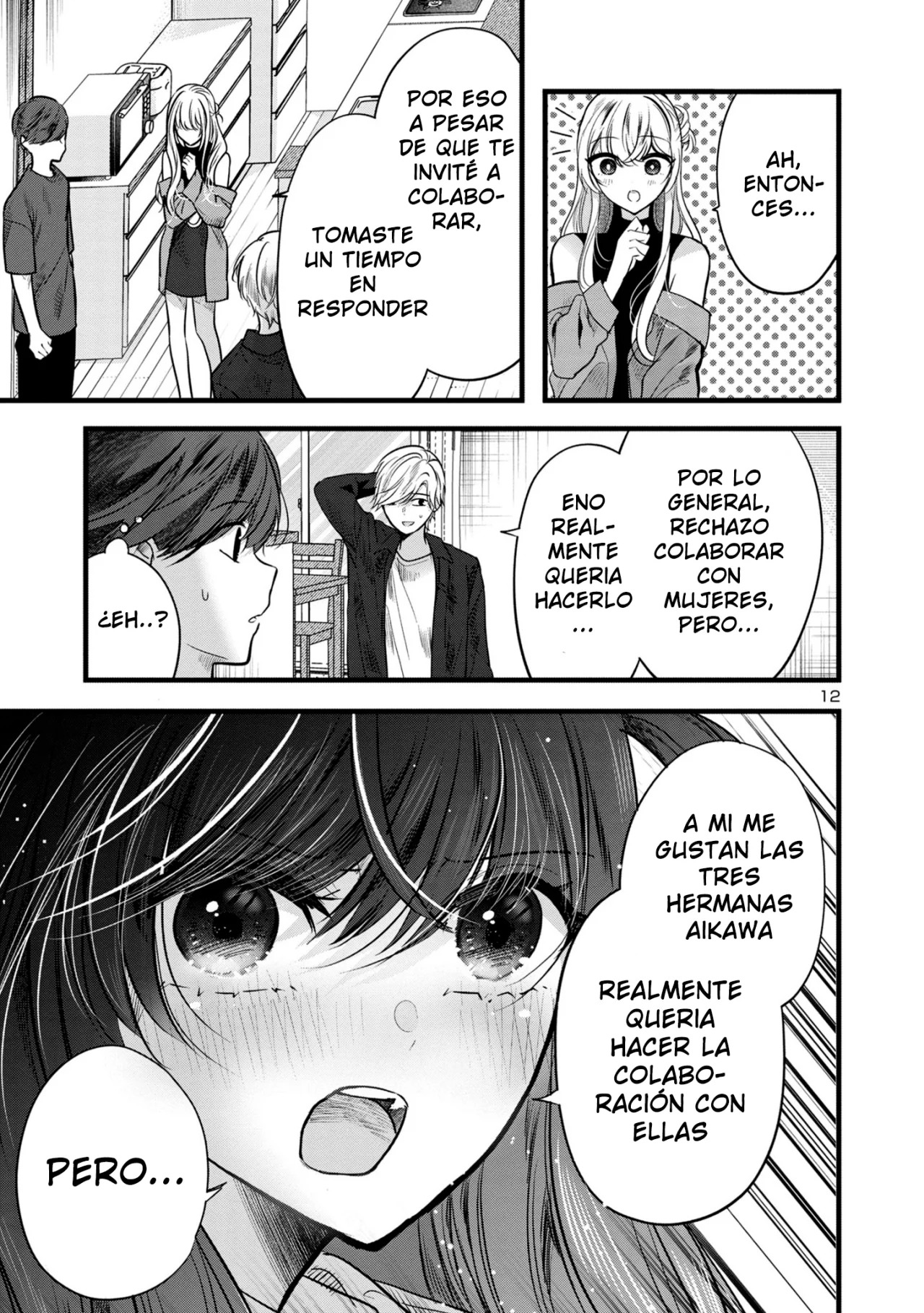 Las tres hermanas enamoradas de ti Capitulo 9 página 15