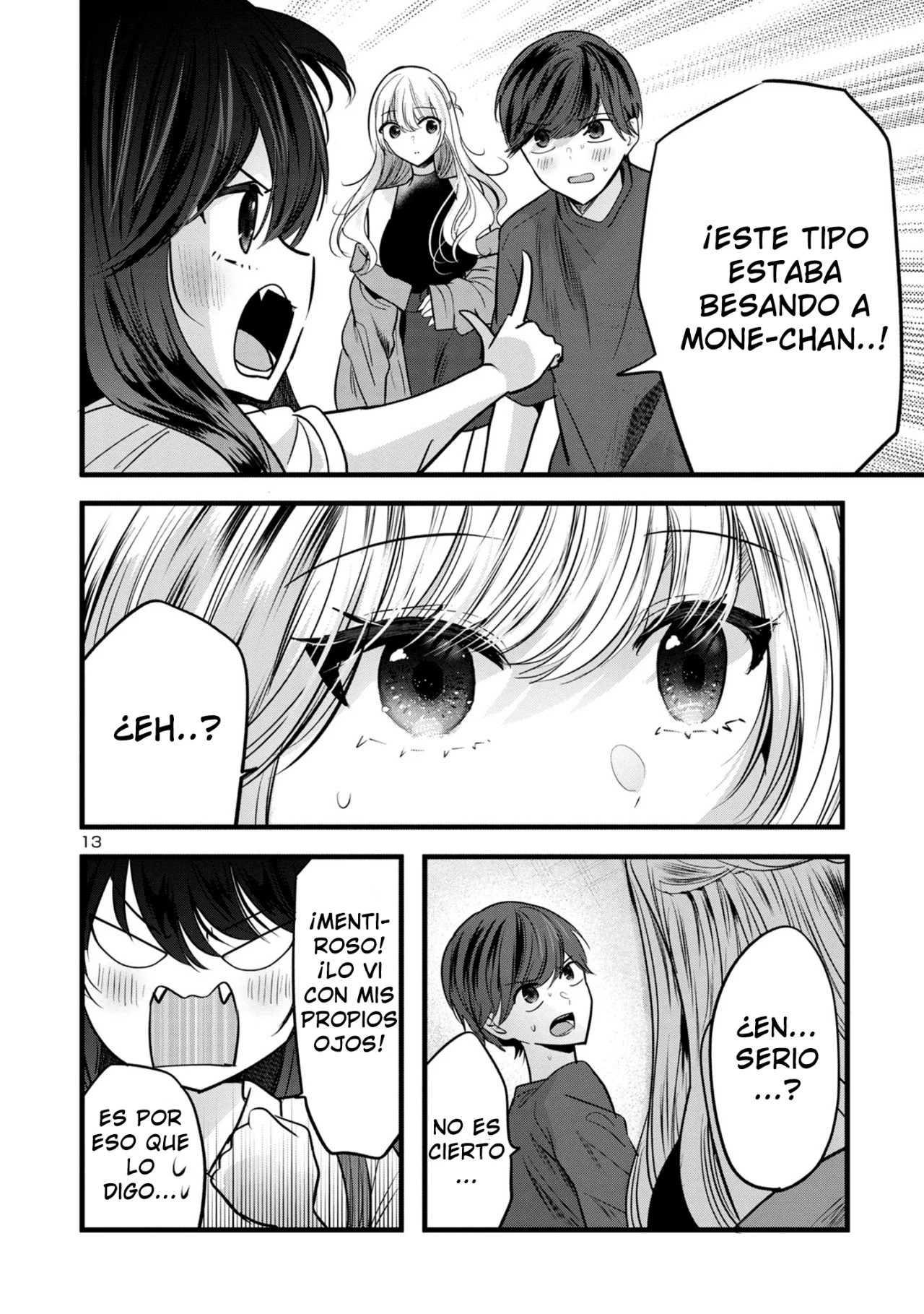 Las tres hermanas enamoradas de ti Capitulo 9 página 16