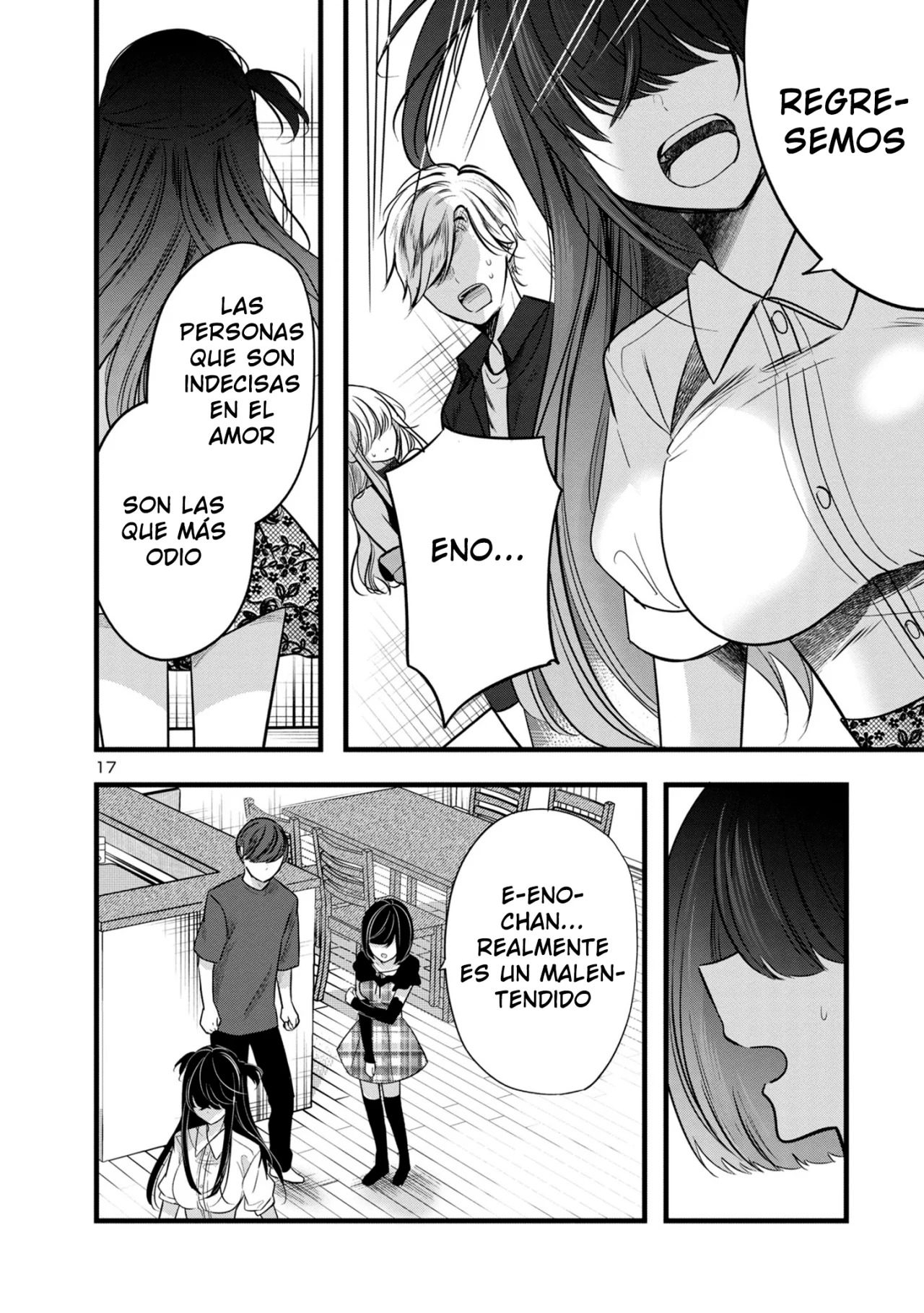 Las tres hermanas enamoradas de ti Capitulo 9 página 19